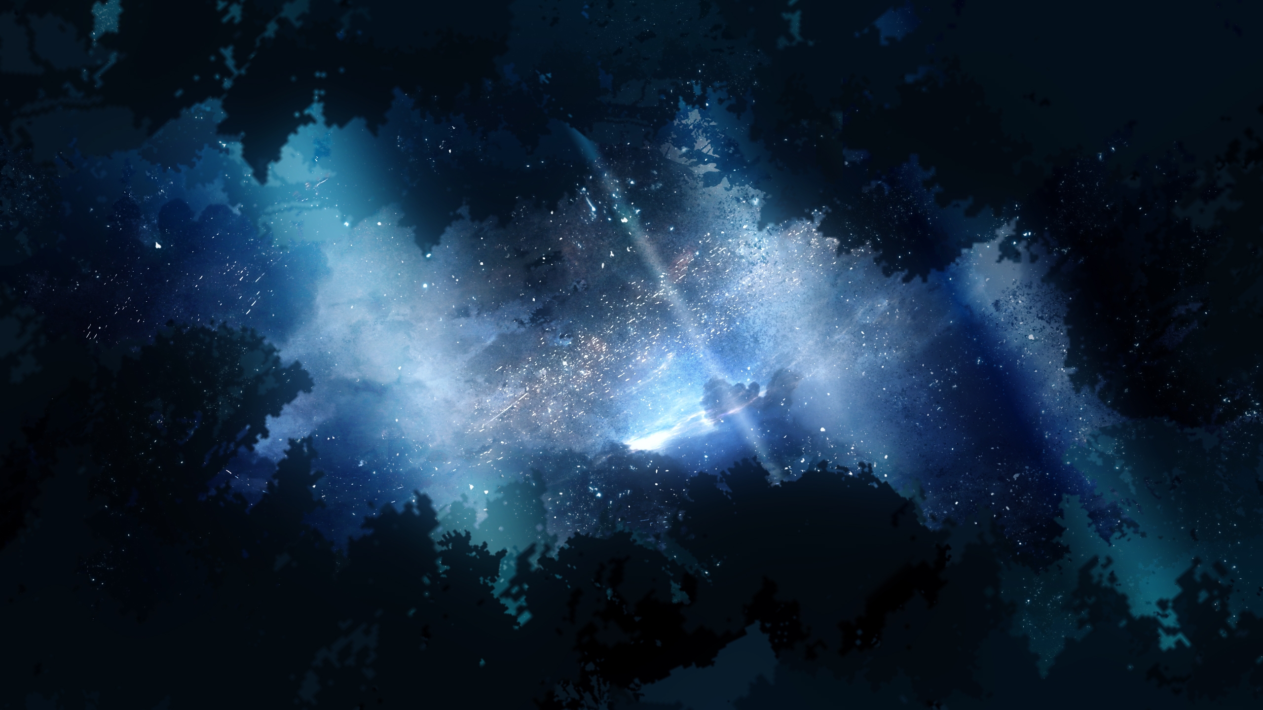 Stars And Trees In Starry Night Wallpapers