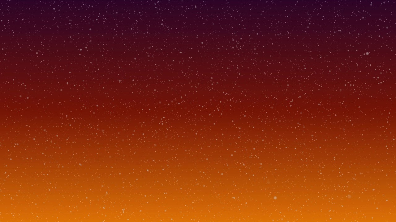 Stars In Clear Orange Sky Wallpapers