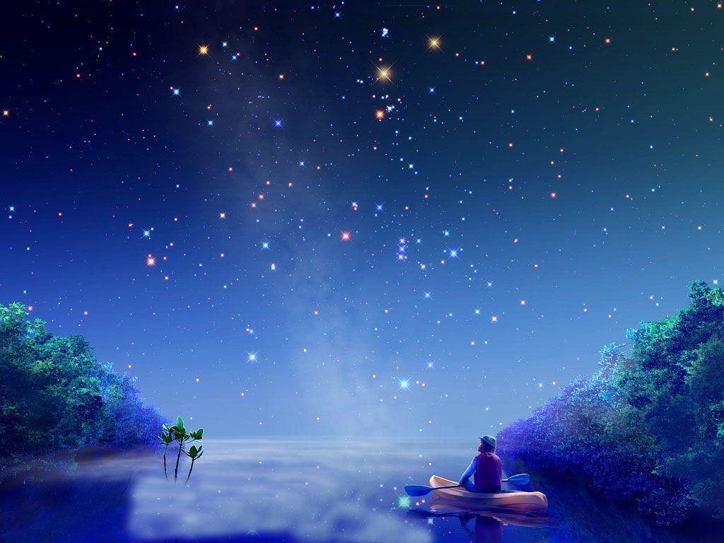 Stars Starry Sky Night Wallpapers