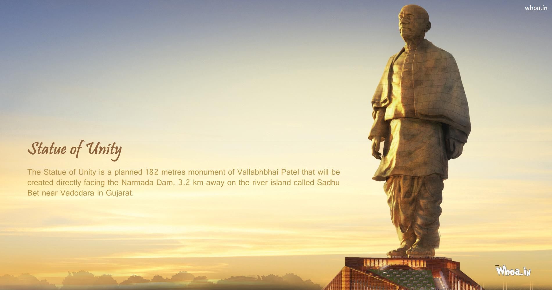 Statue Of Unity Hd Images Wallpapers