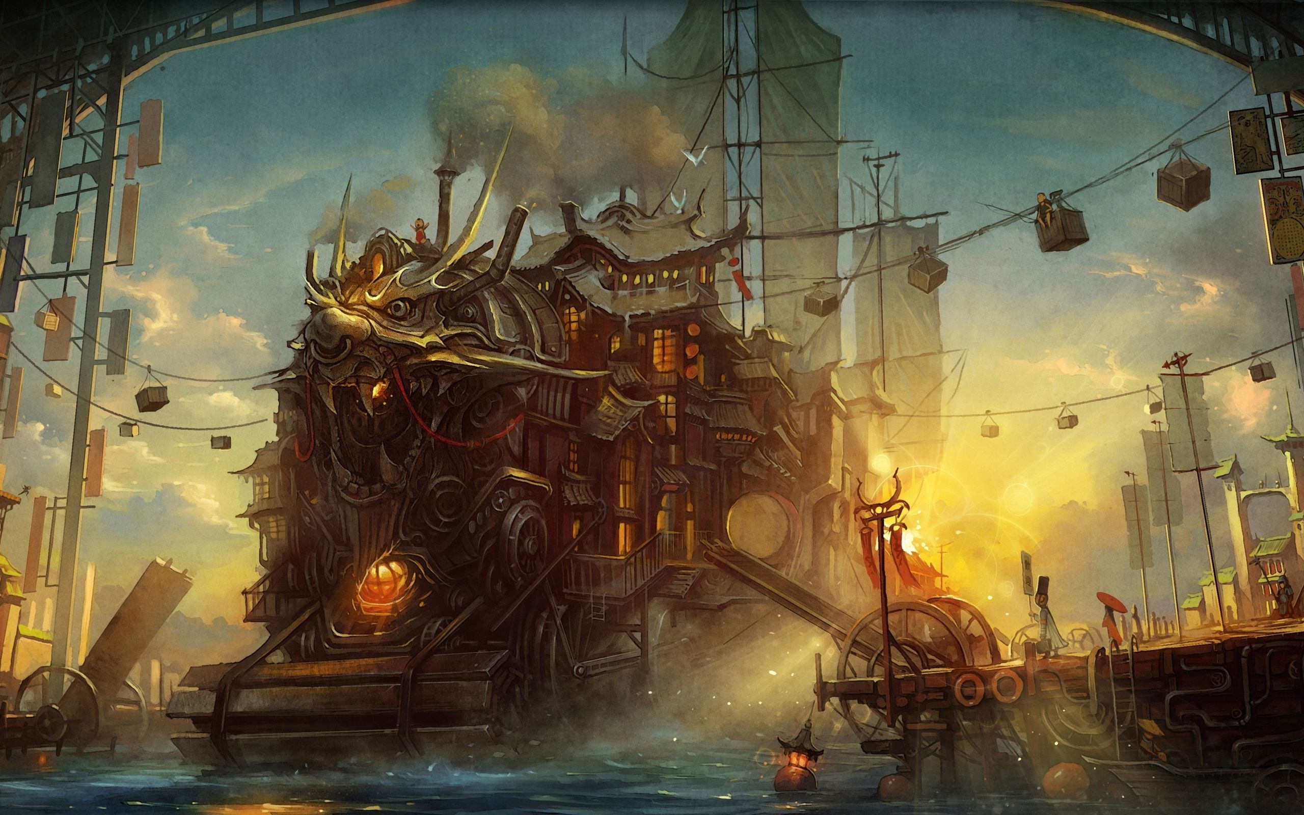 Steampunk Anime Art Wallpapers