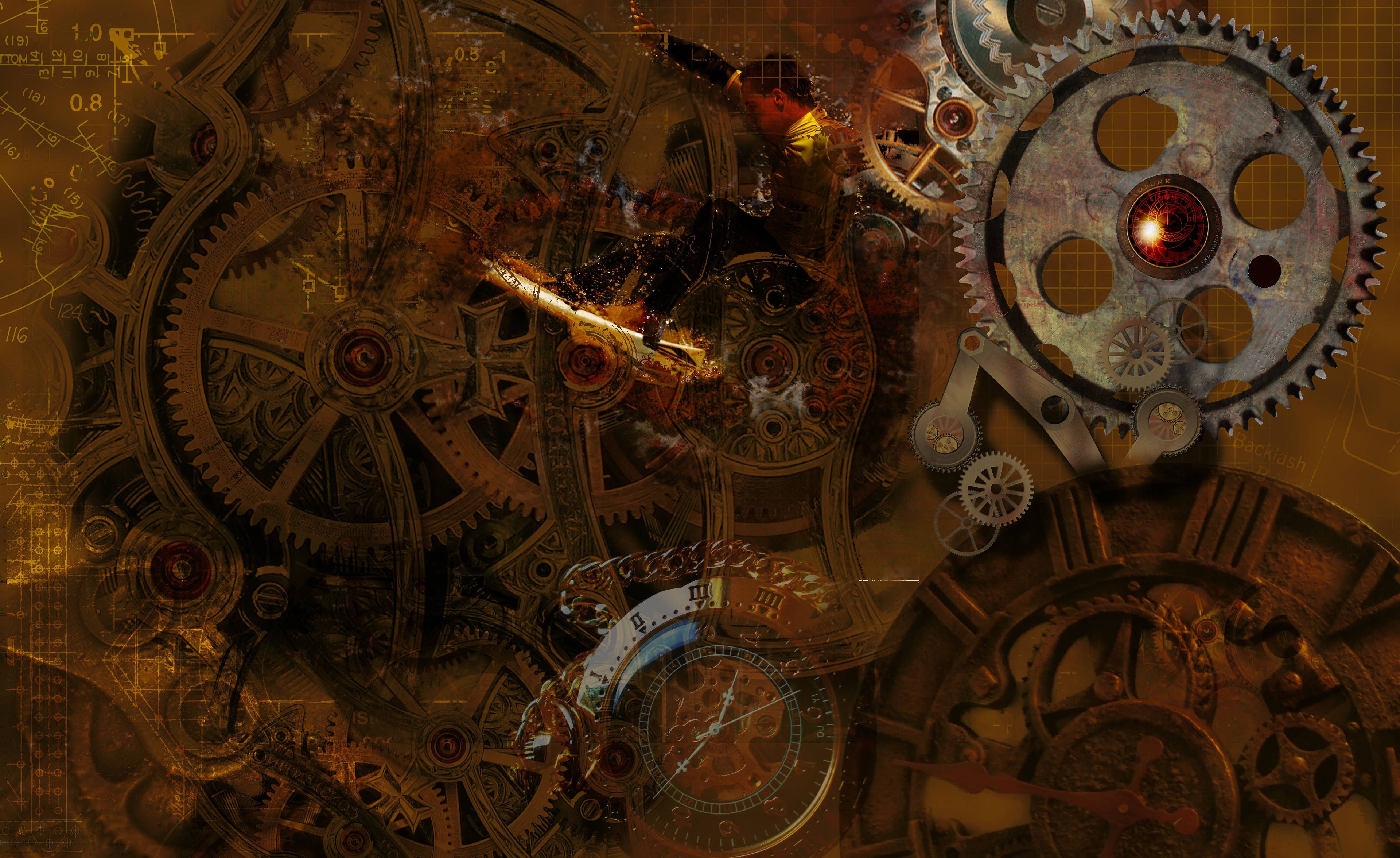 Steampunk Background Images