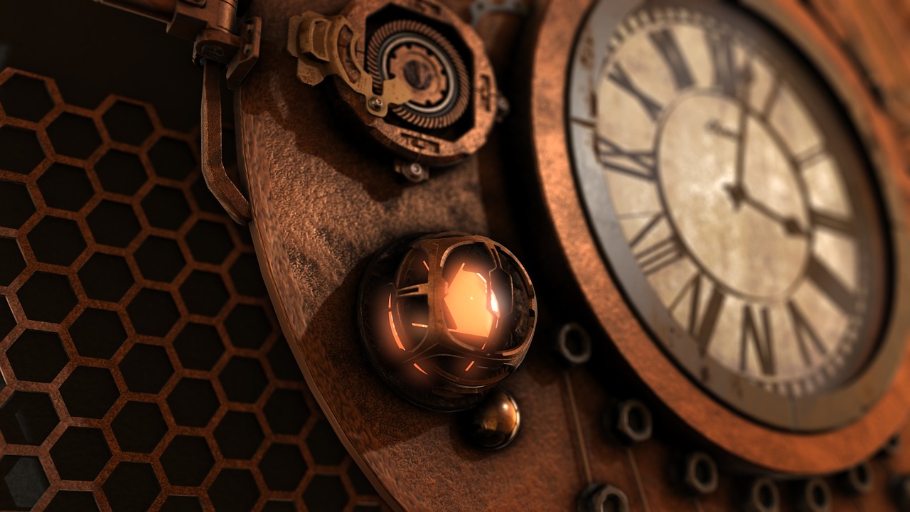 Steampunk Clock Wallpapers