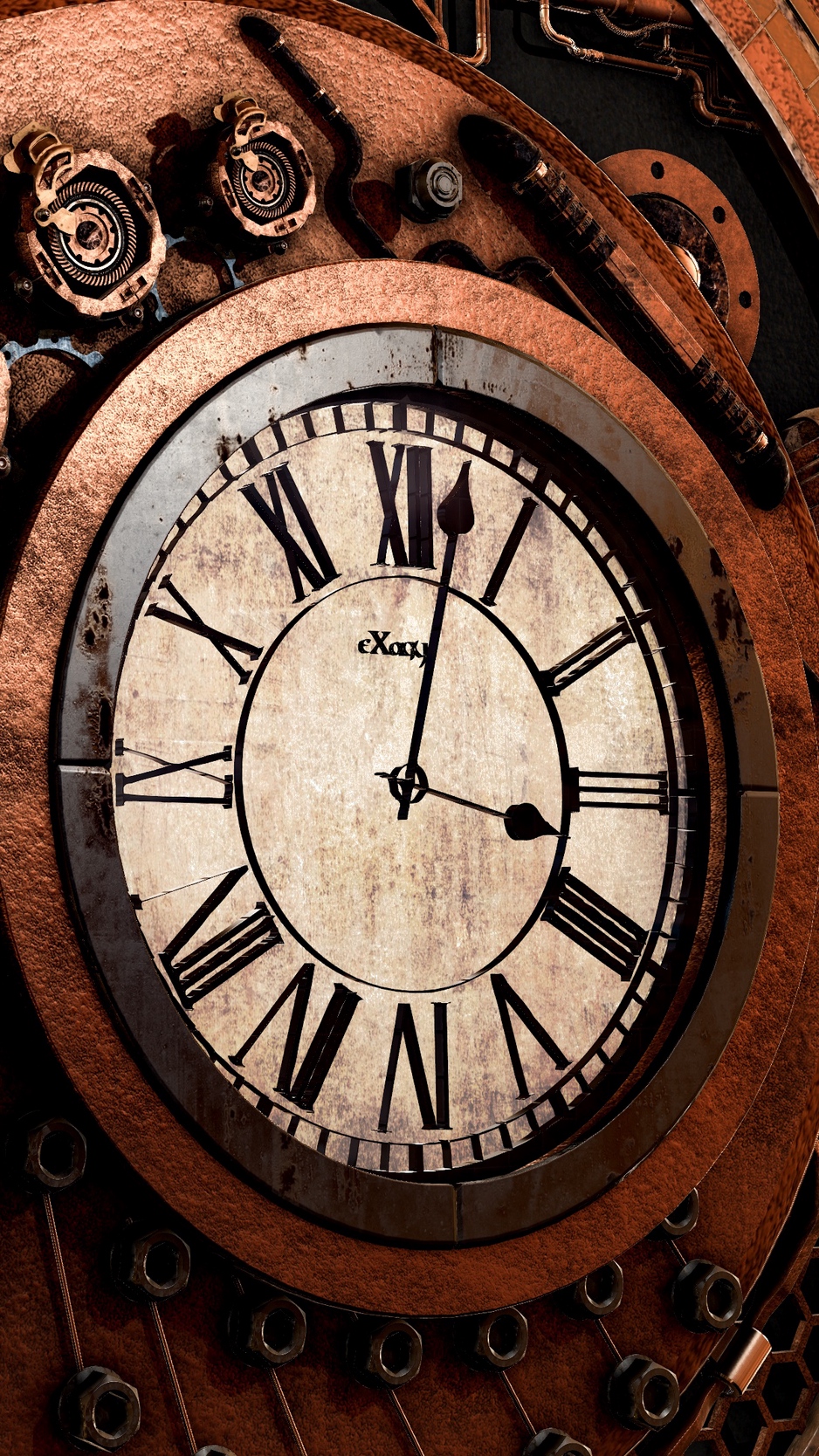 Steampunk Clock Wallpapers