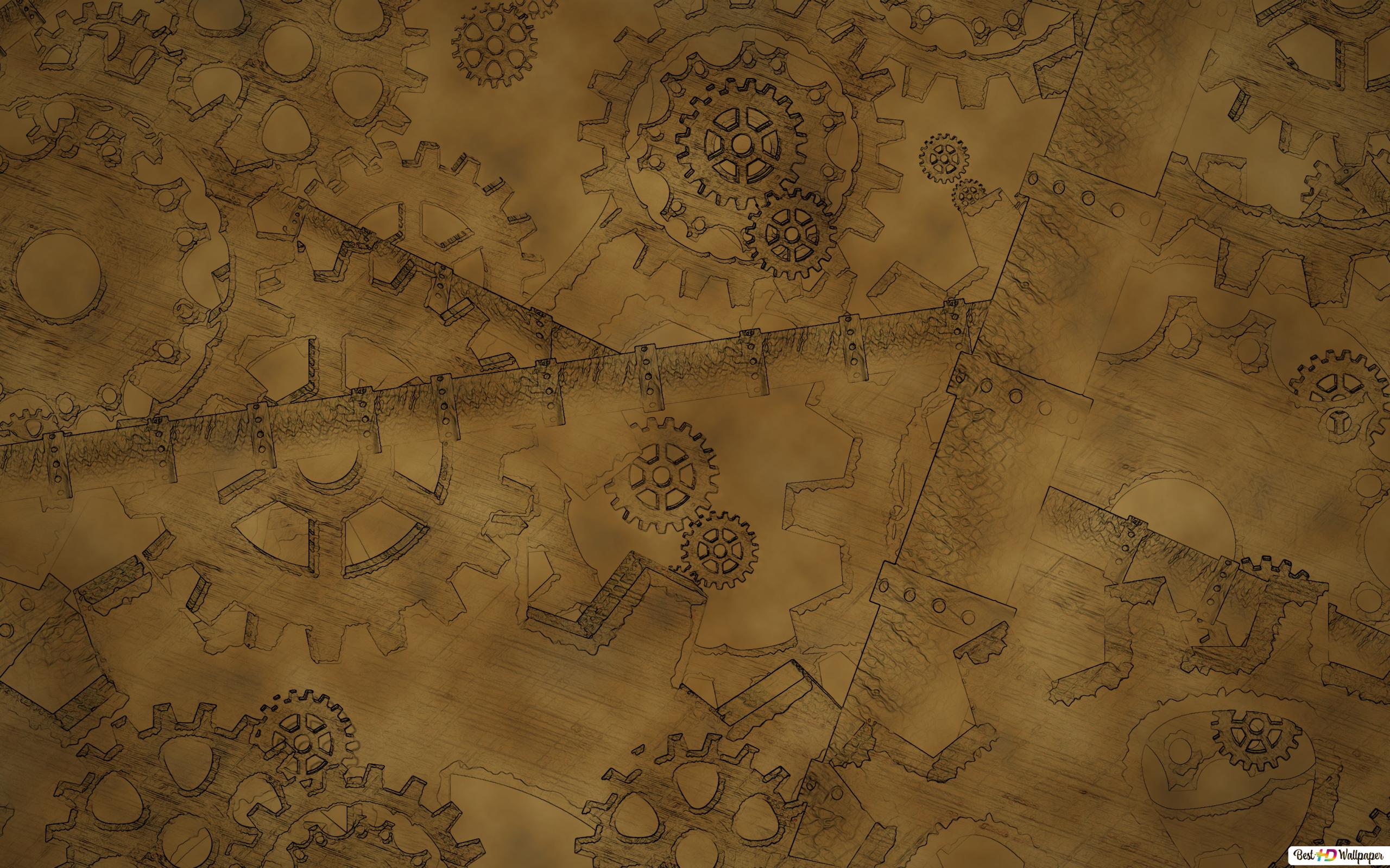 Steampunk Map Wallpapers