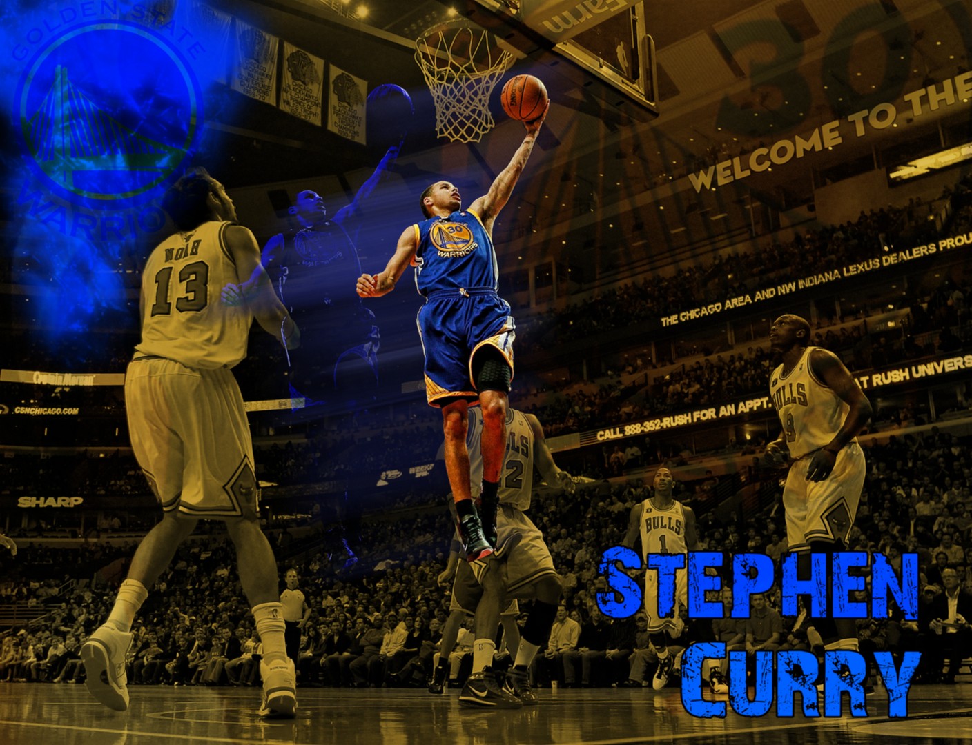 Stephen Curry Dunk Wallpapers