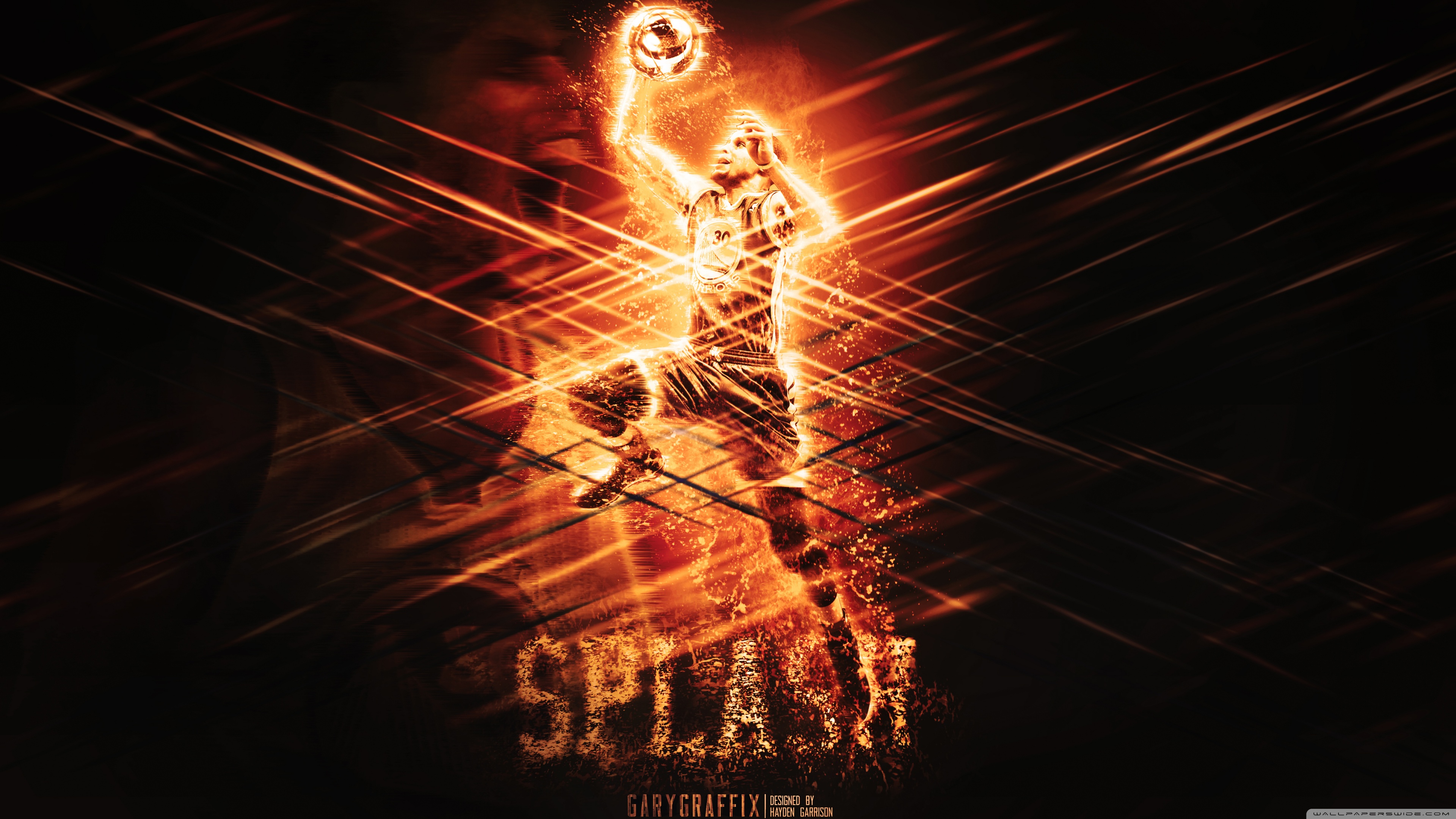 Stephen Curry Fire Wallpapers