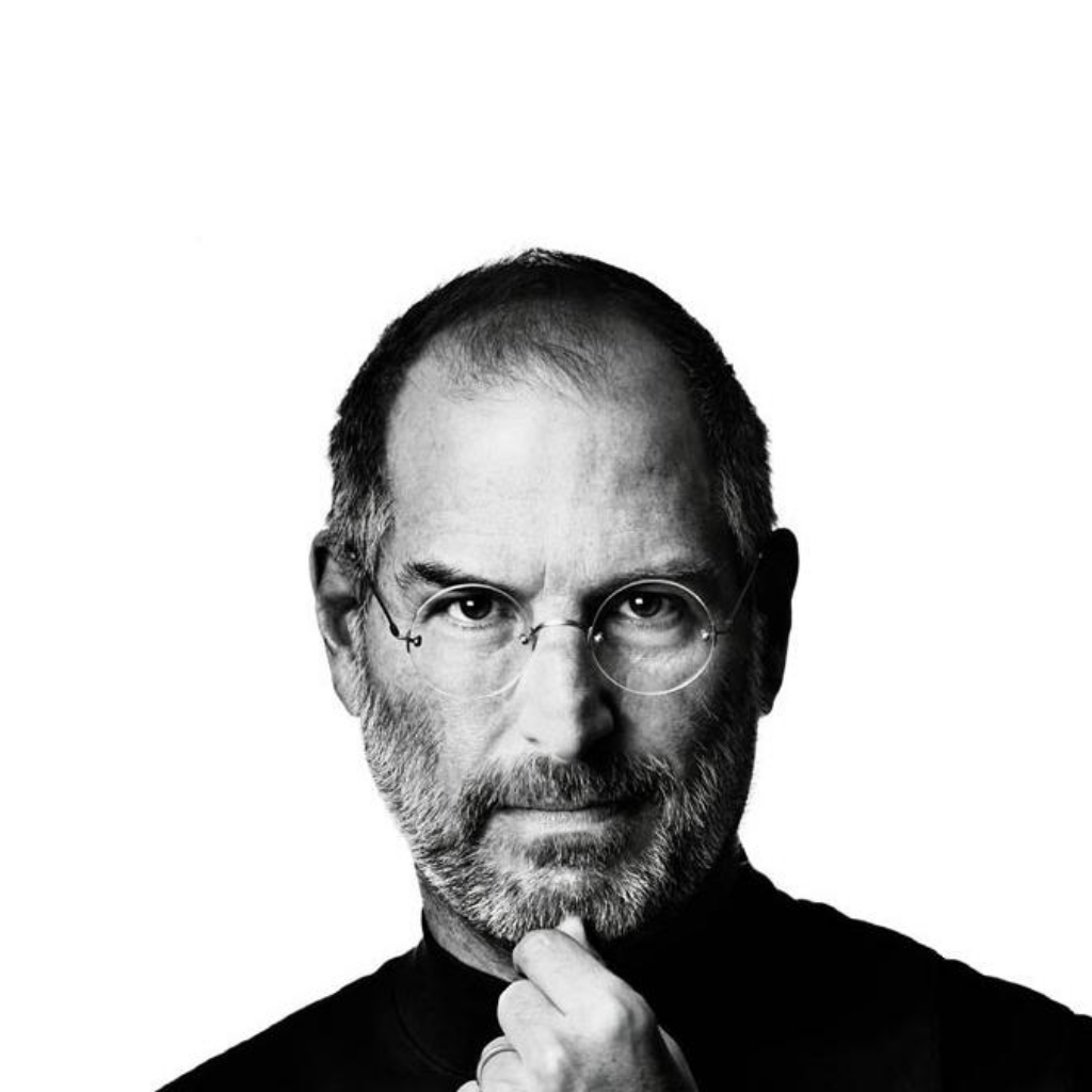 Steve Jobs Blue Face Art Wallpapers