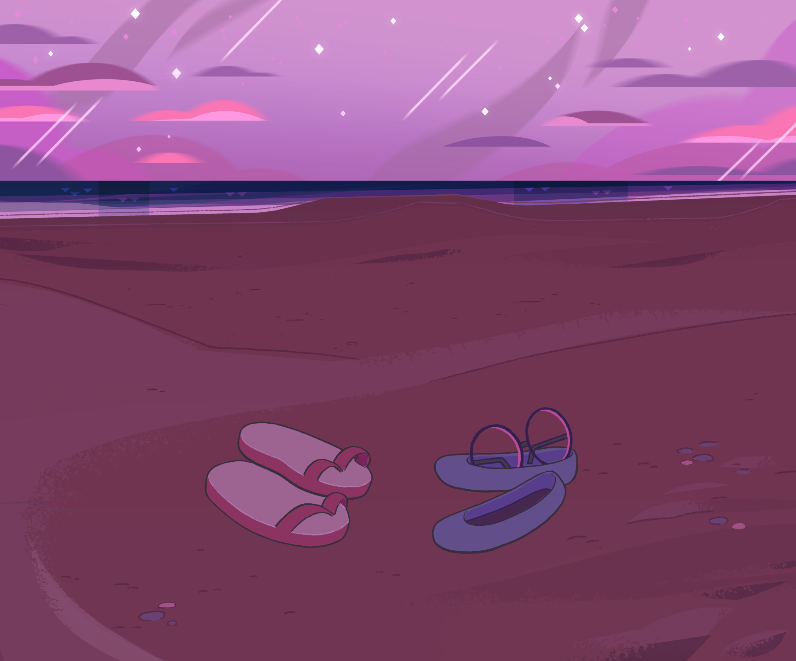 Steven Universe Backgrounds Beach