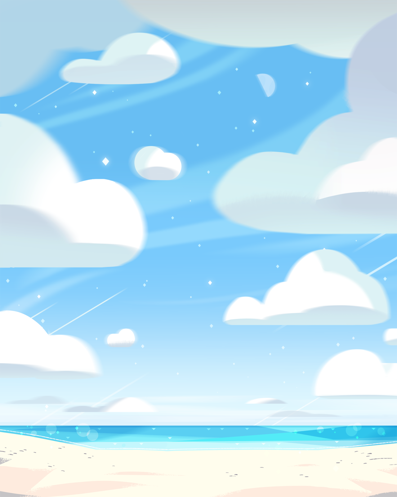 Steven Universe Backgrounds Beach