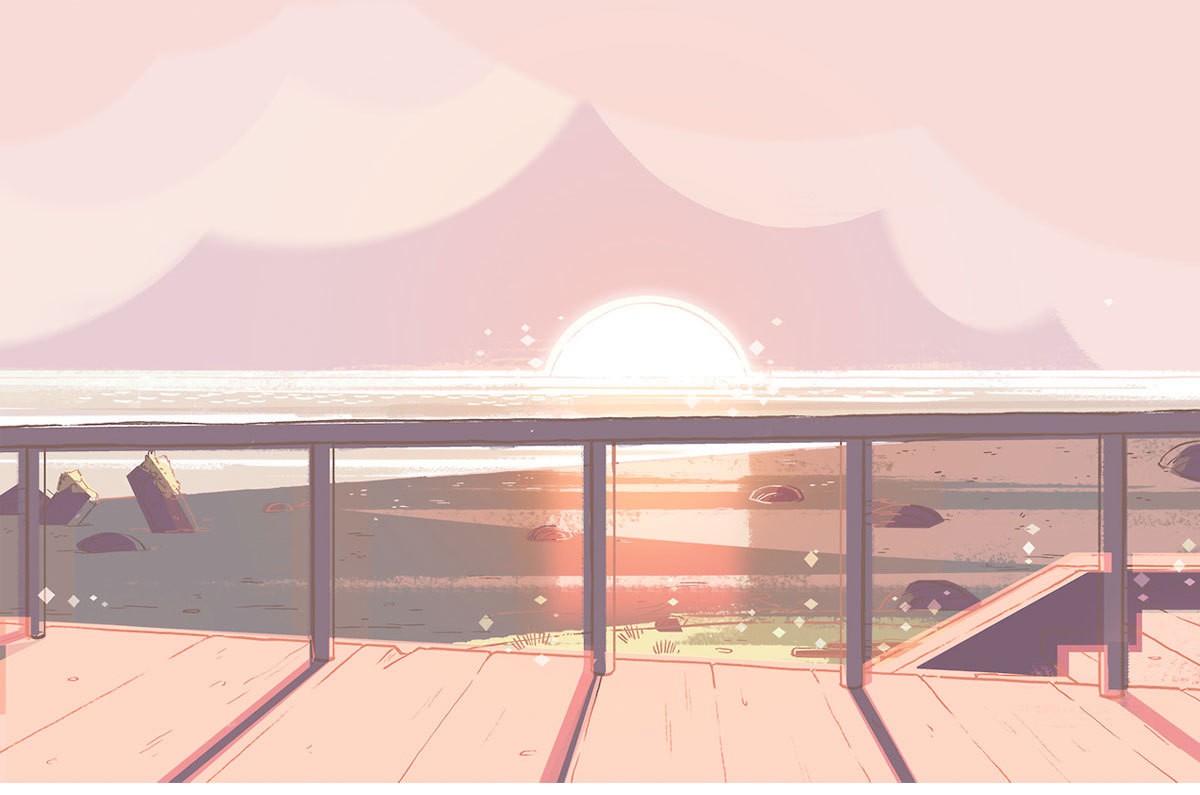 Steven Universe Backgrounds Beach