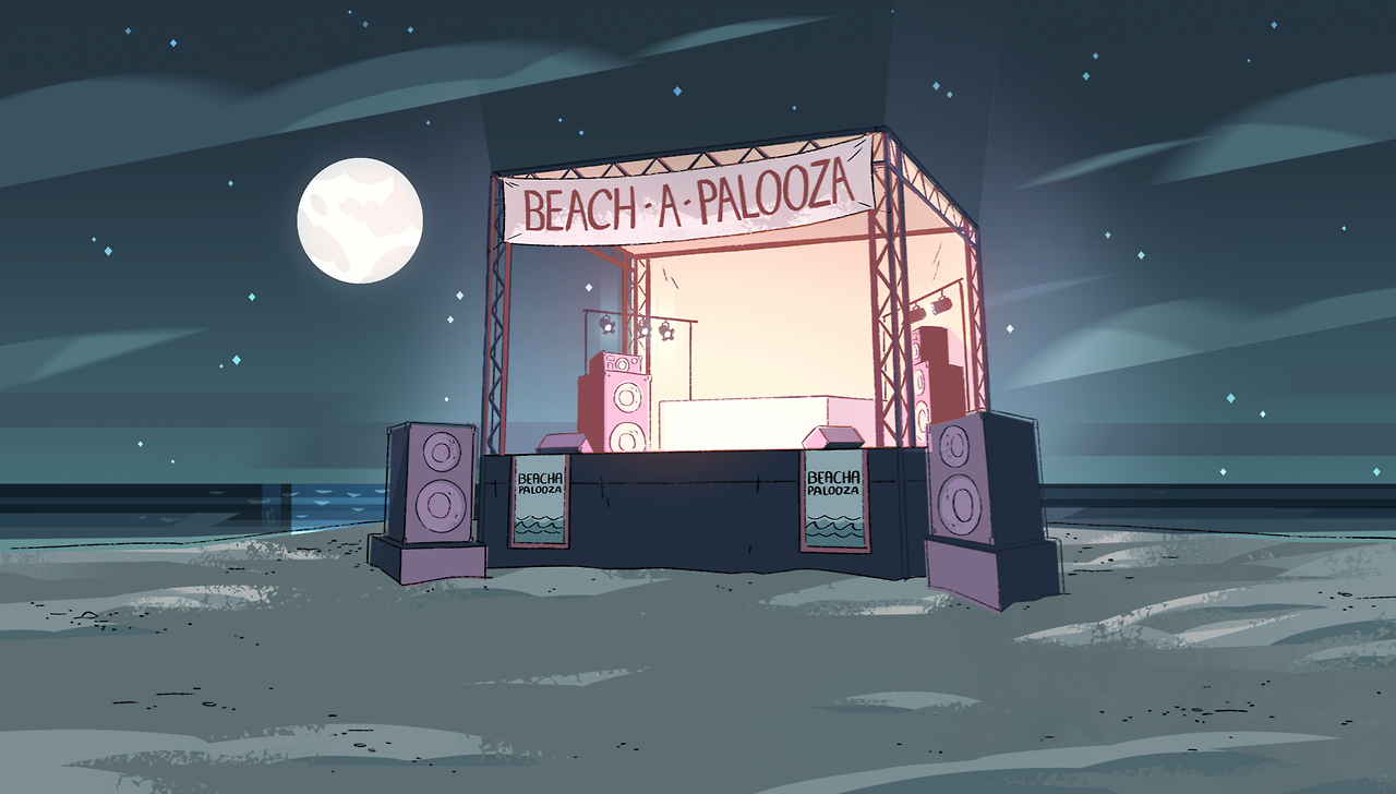 Steven Universe Backgrounds Beach