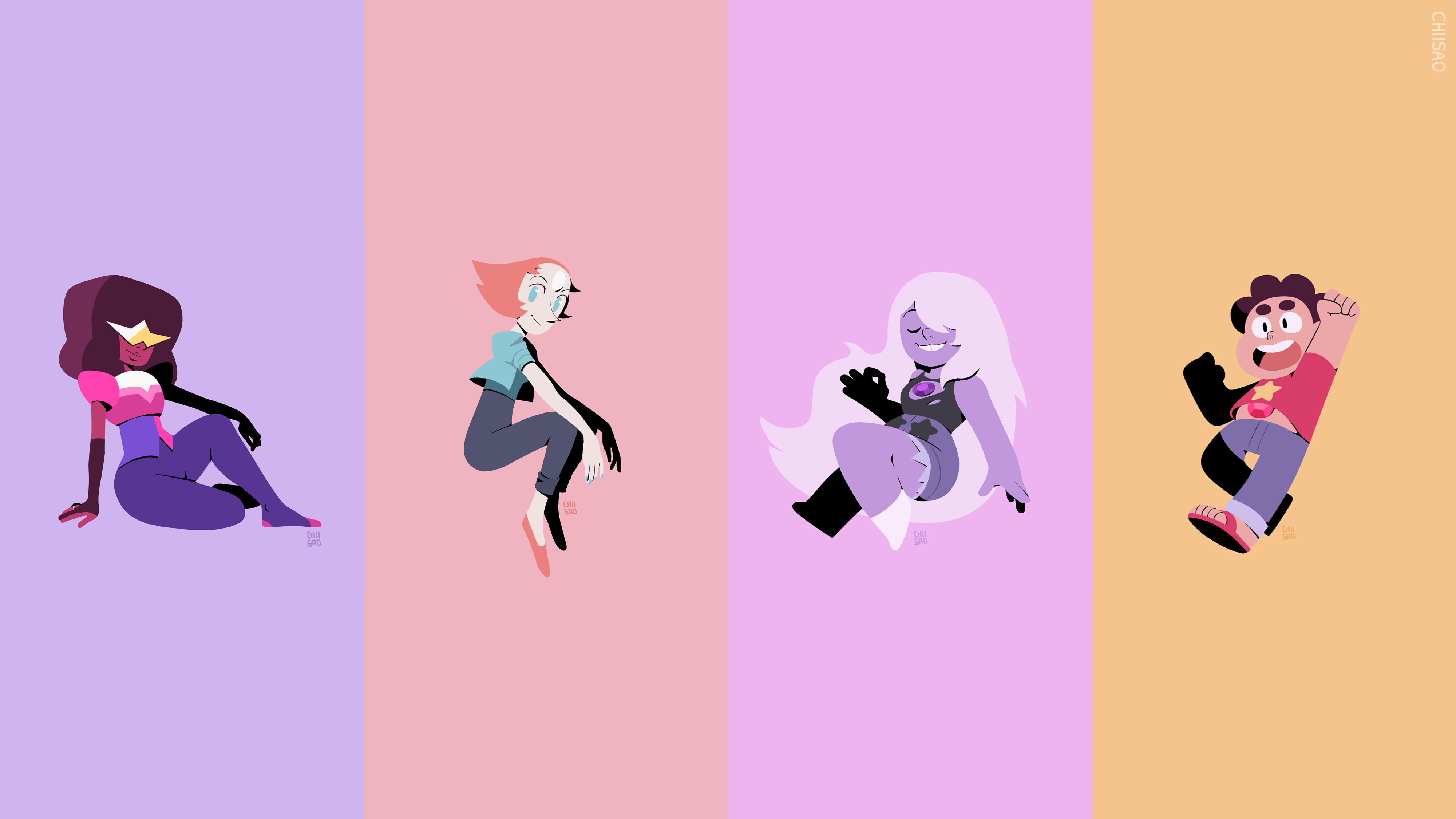 Steven Universe Minimalist Wallpapers