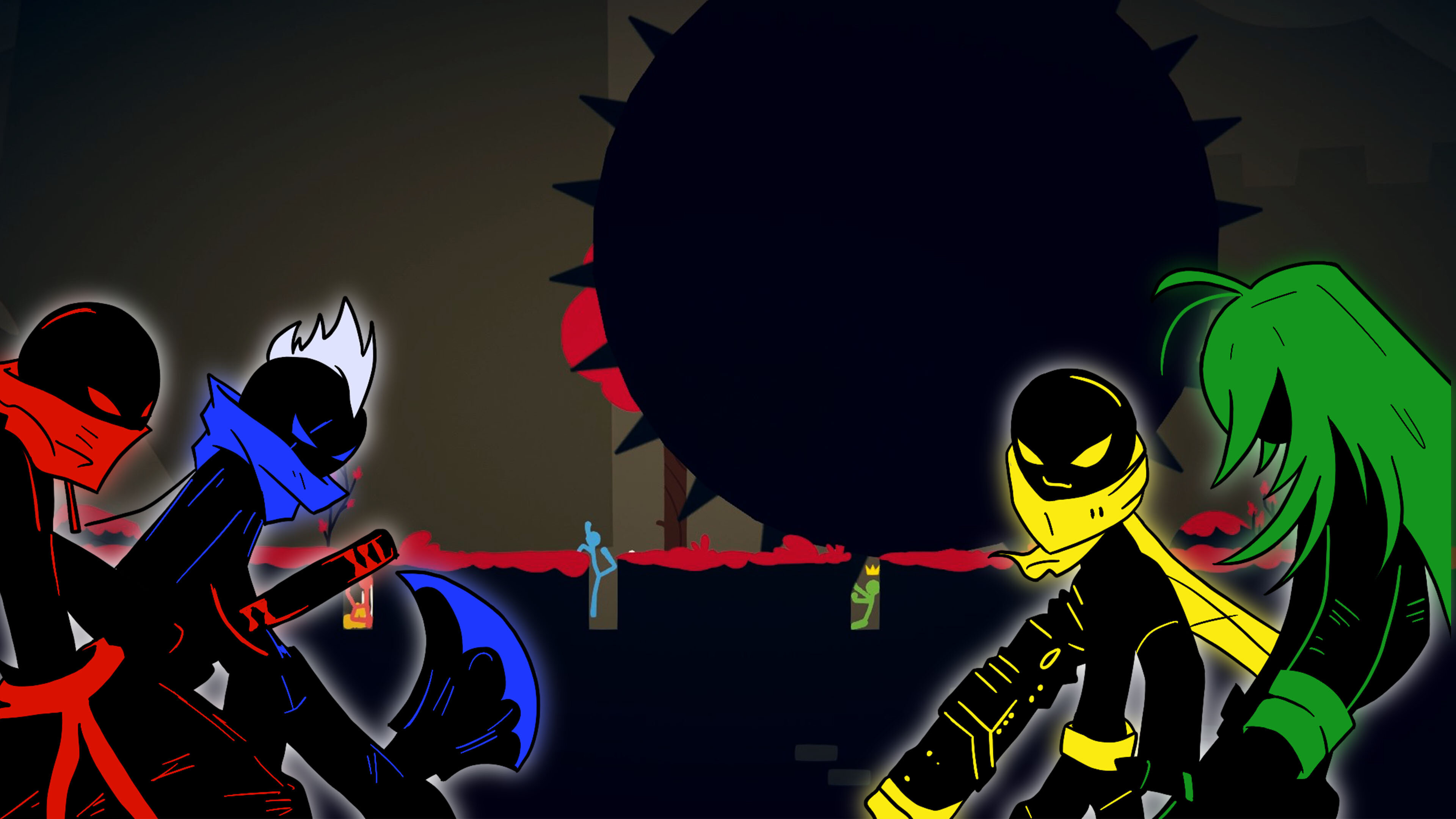 Stick Fight Background