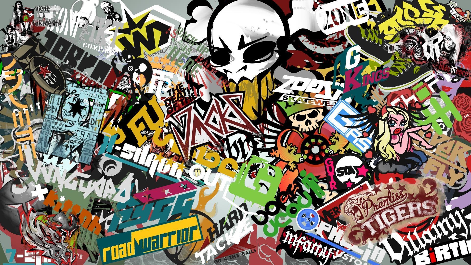 Sticker Bomb Hd Wallpapers