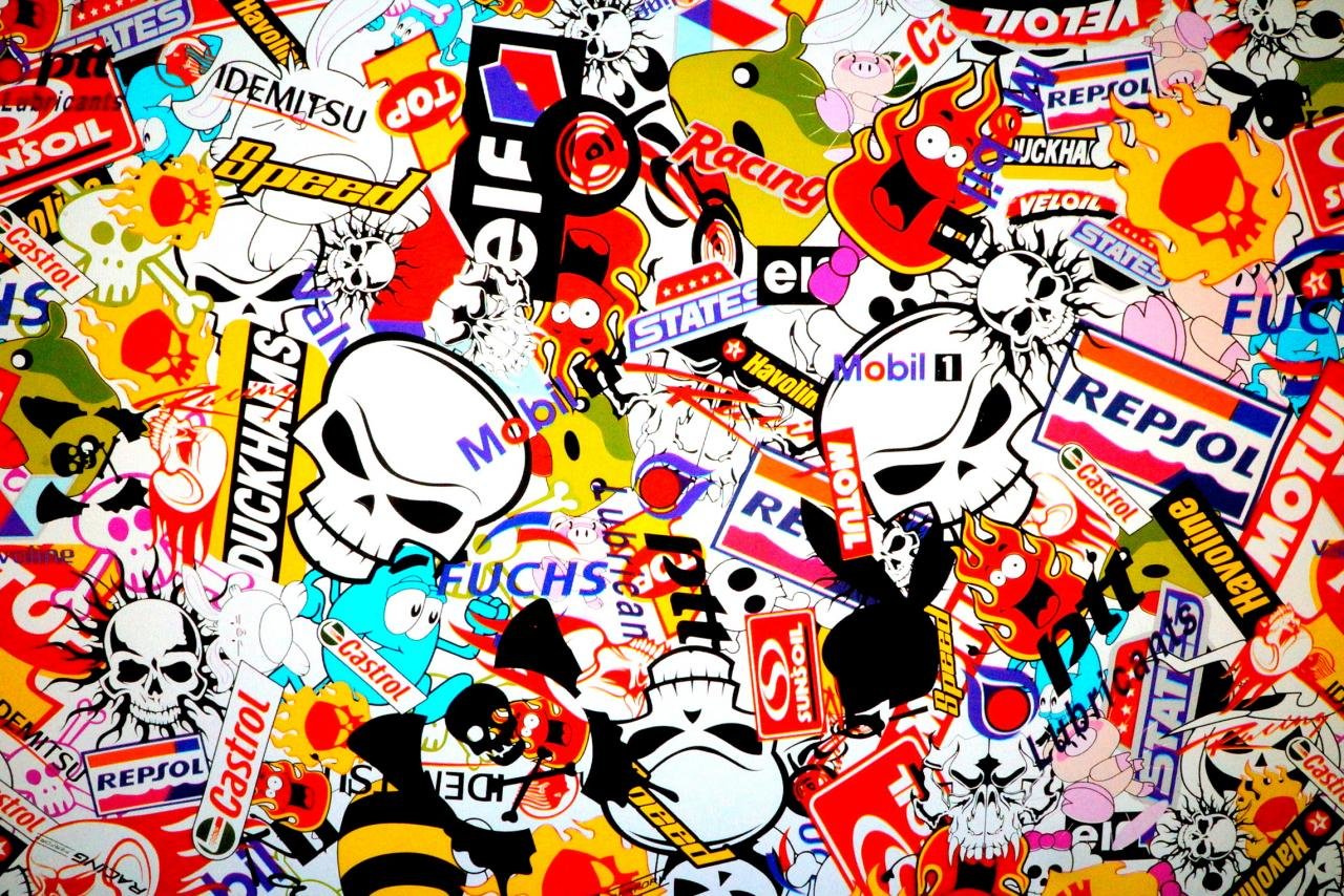 Sticker Bomb Hd Wallpapers