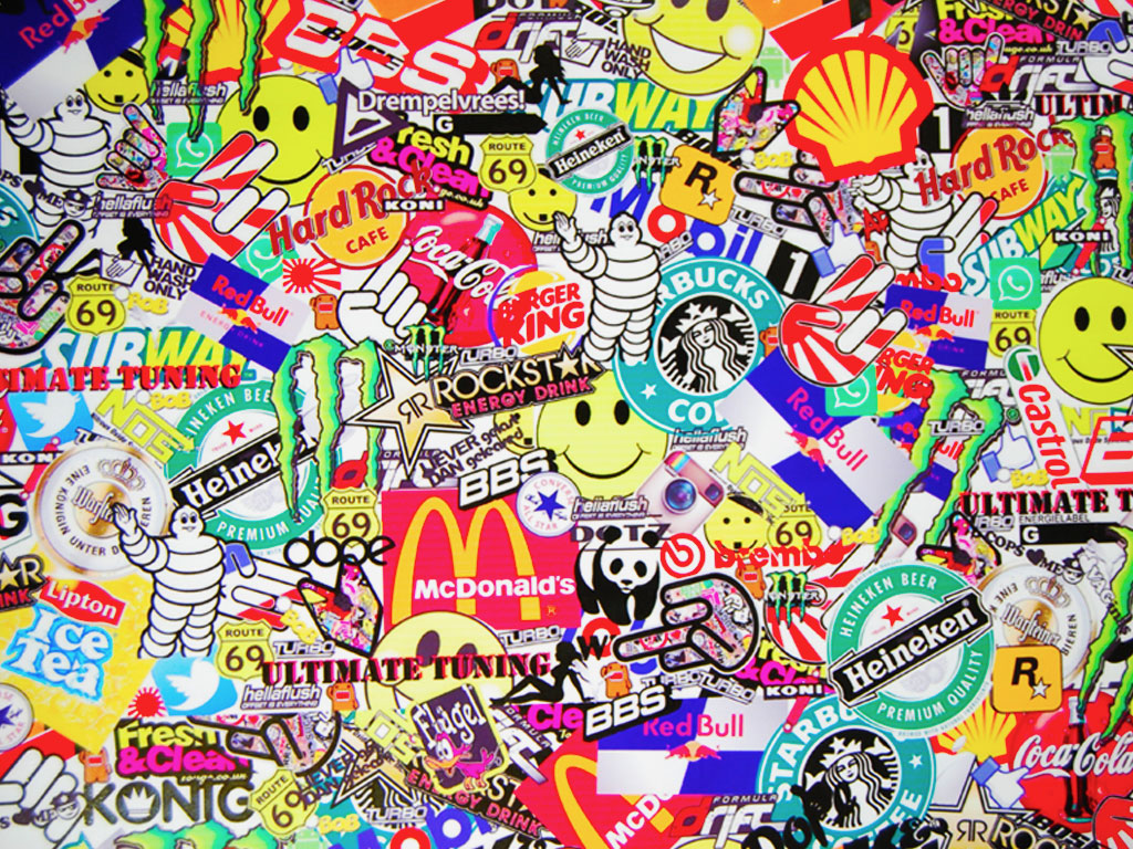 Sticker Bomb Hd Wallpapers