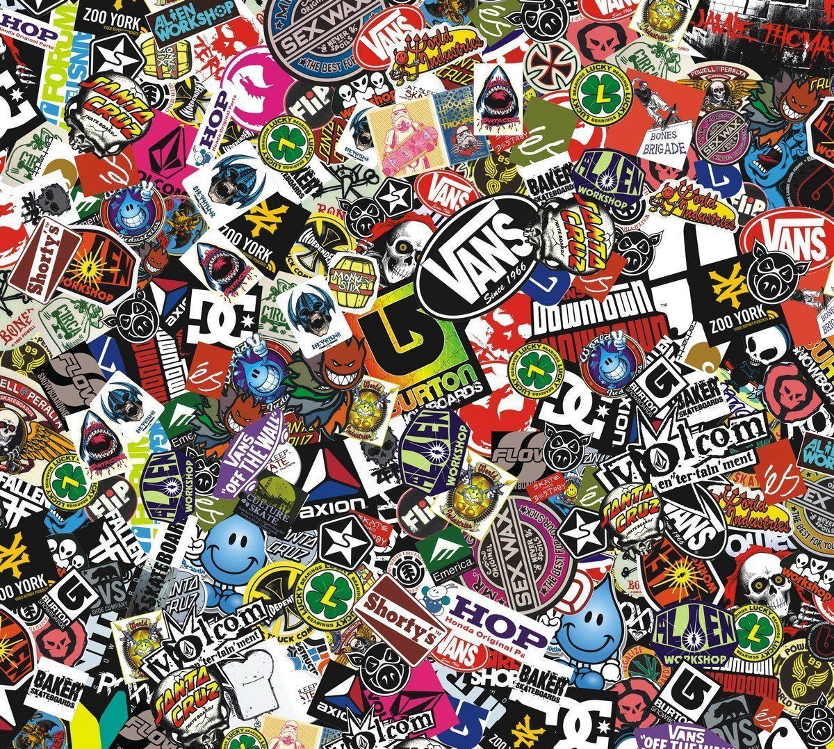 Sticker Bomb Sticker Wallpapers