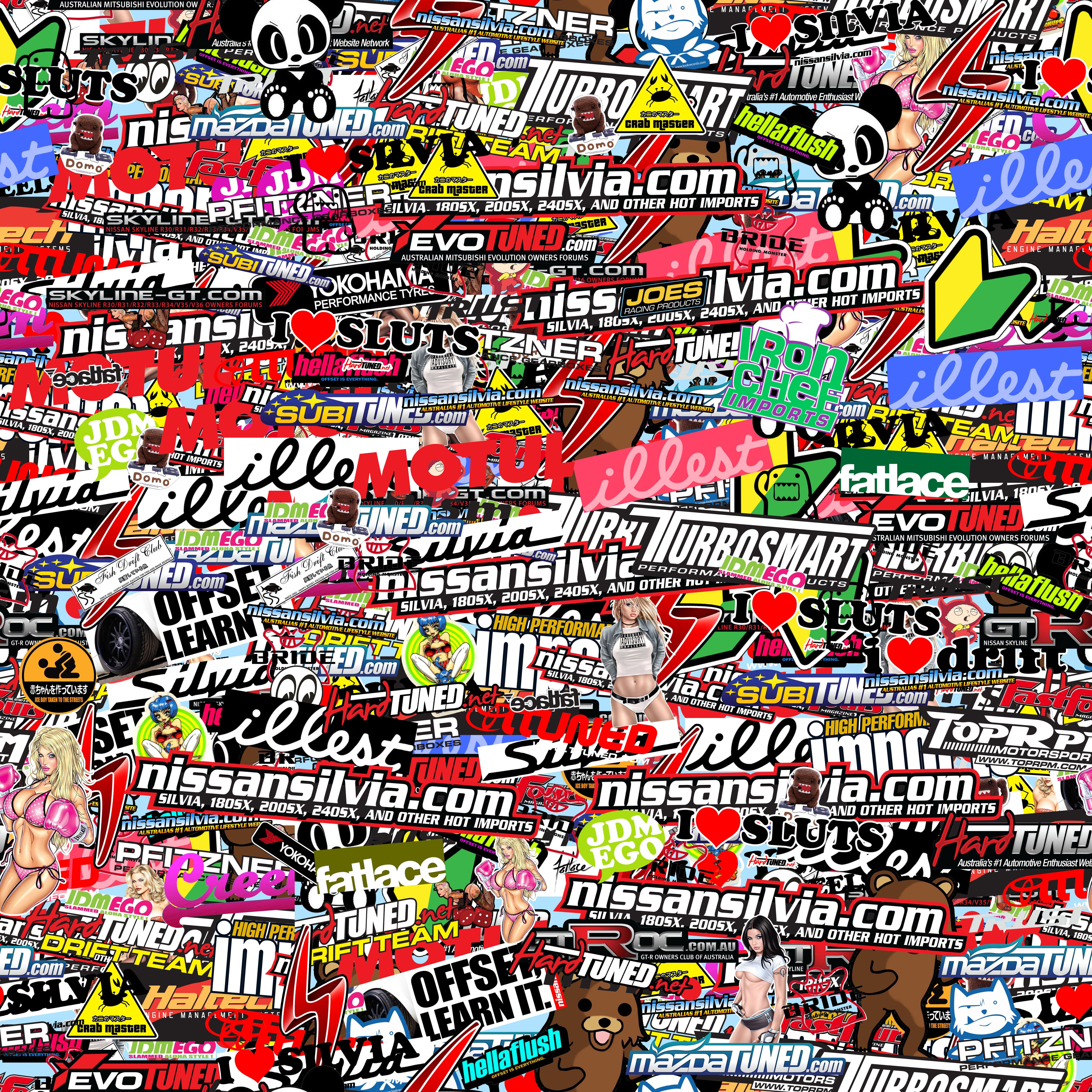 Sticker Bomb Sticker Wallpapers