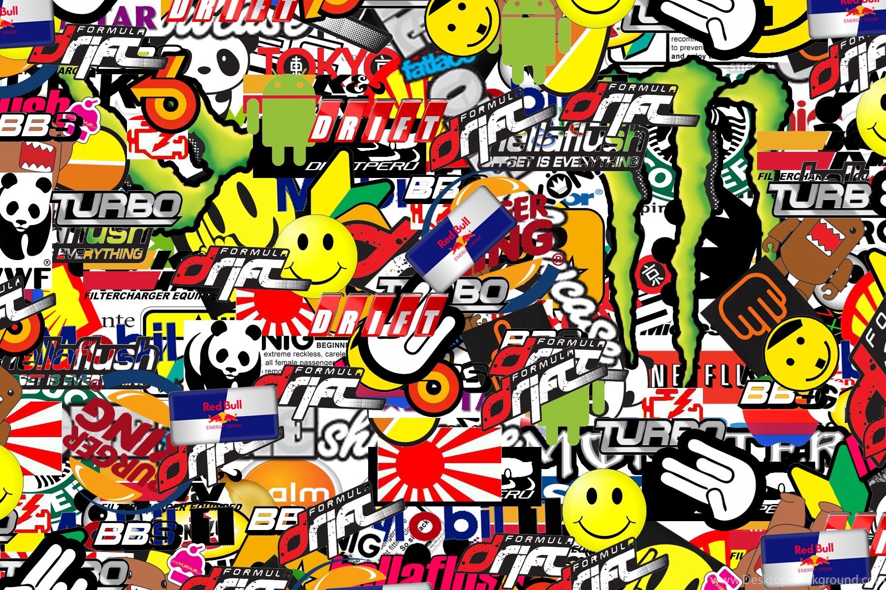 Sticker Bomb Wallpapers