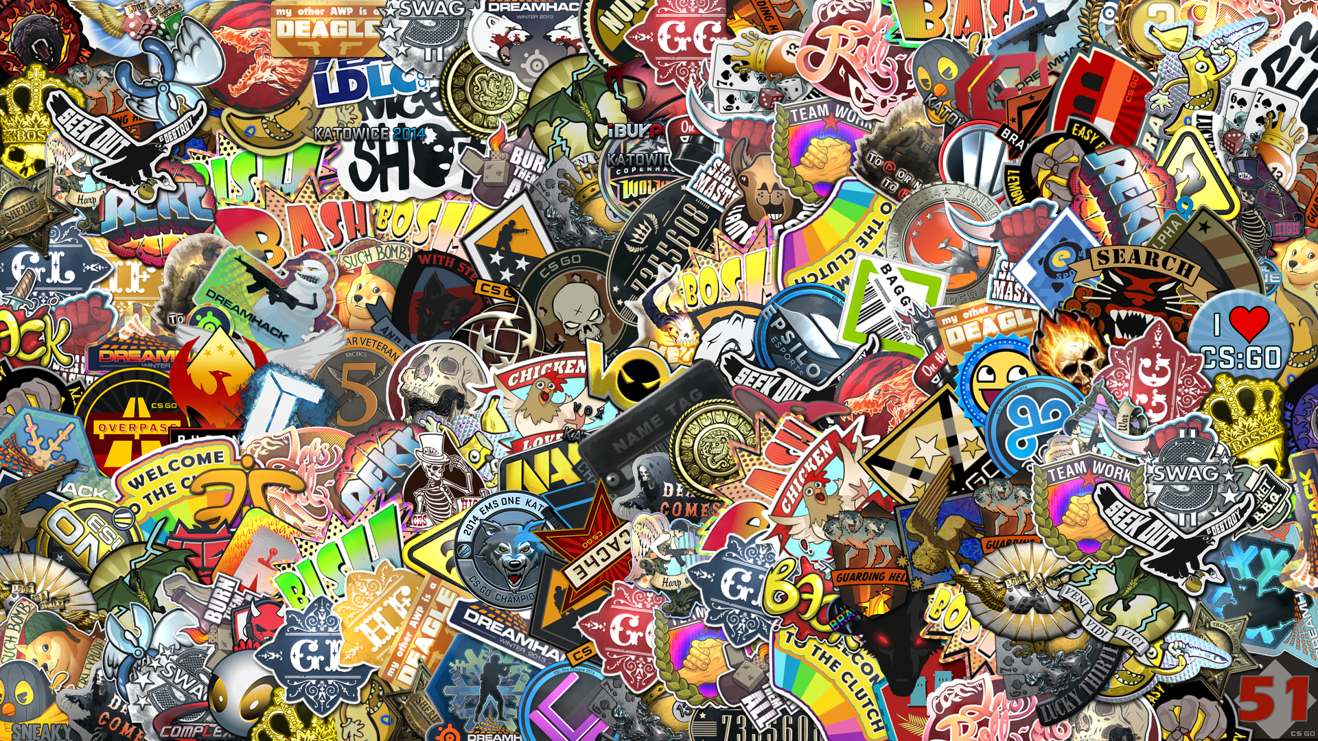 Sticker Bomb Wallpapers