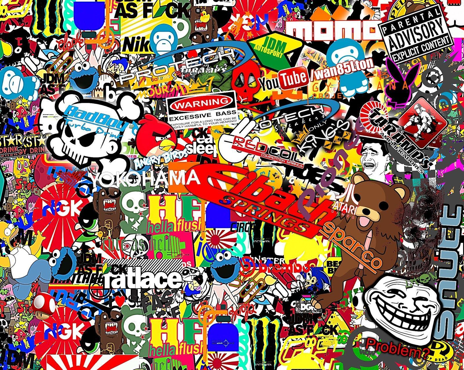 Sticker Bomb Wallpapers