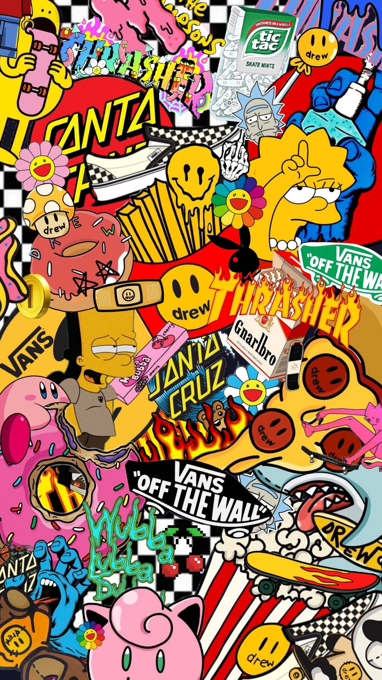 Sticker Collage Wallpapers