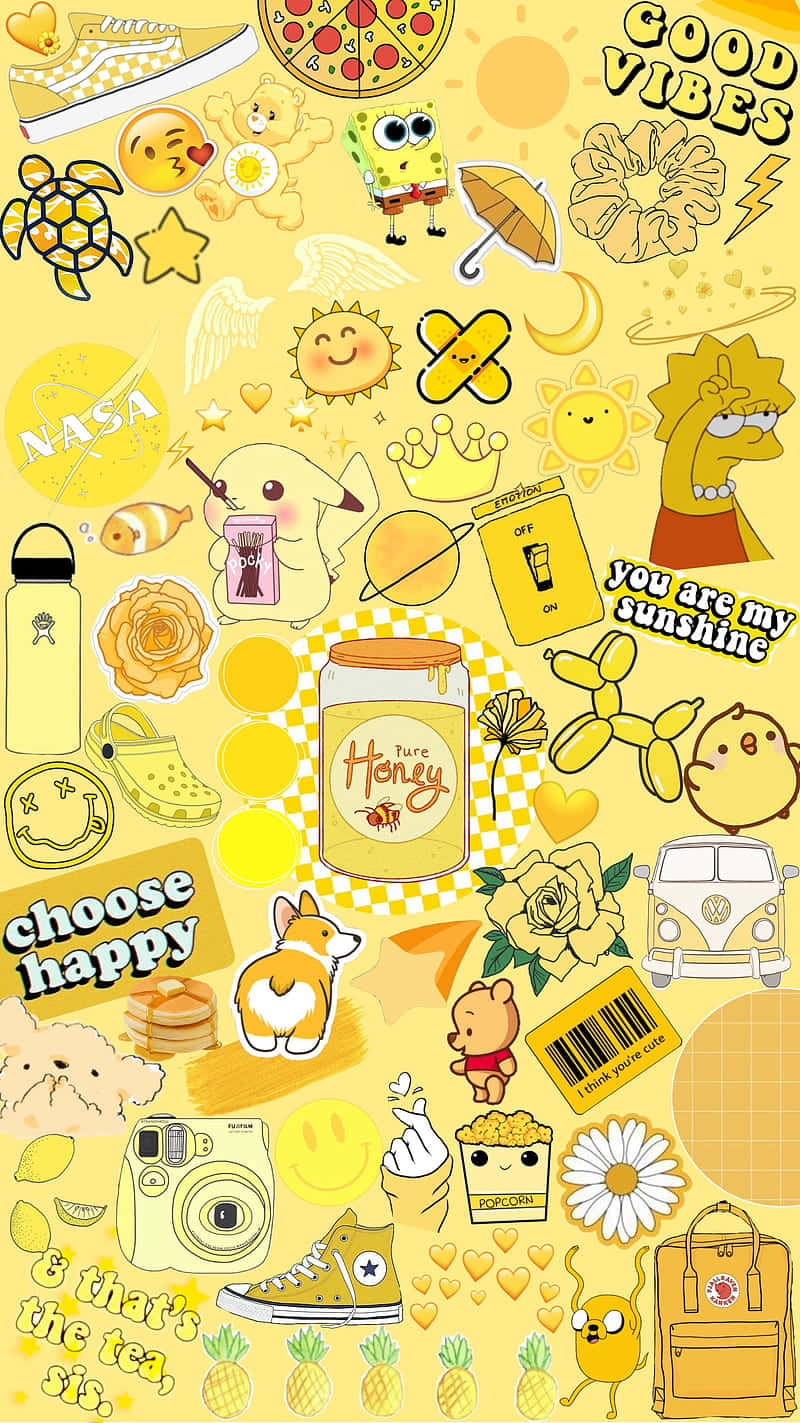 Sticker Collage Wallpapers