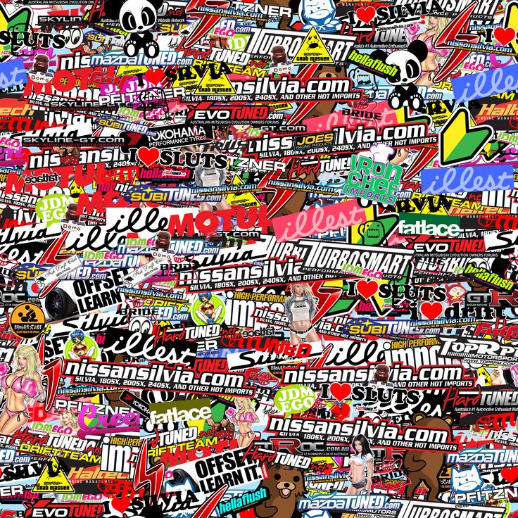 Sticker Collage Wallpapers