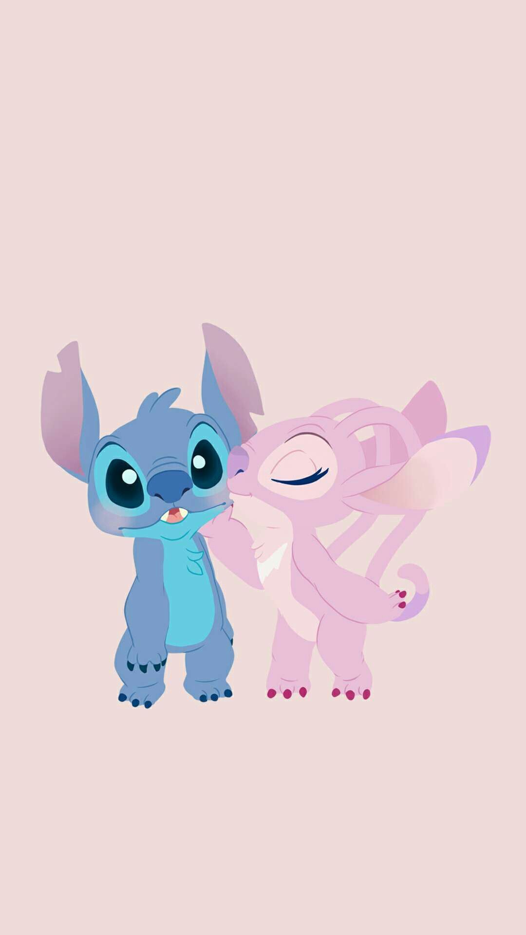 Stitch And Angel Couple Wallpapers