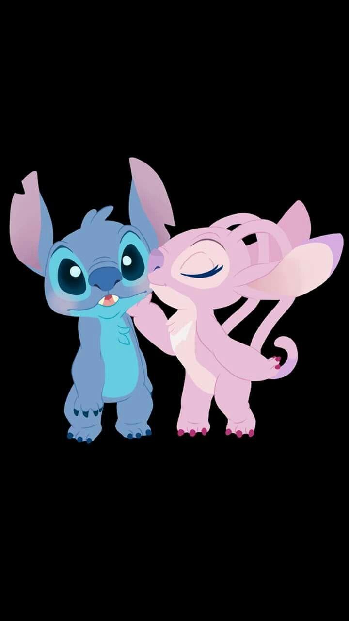 Stitch And Angel Couple Wallpapers