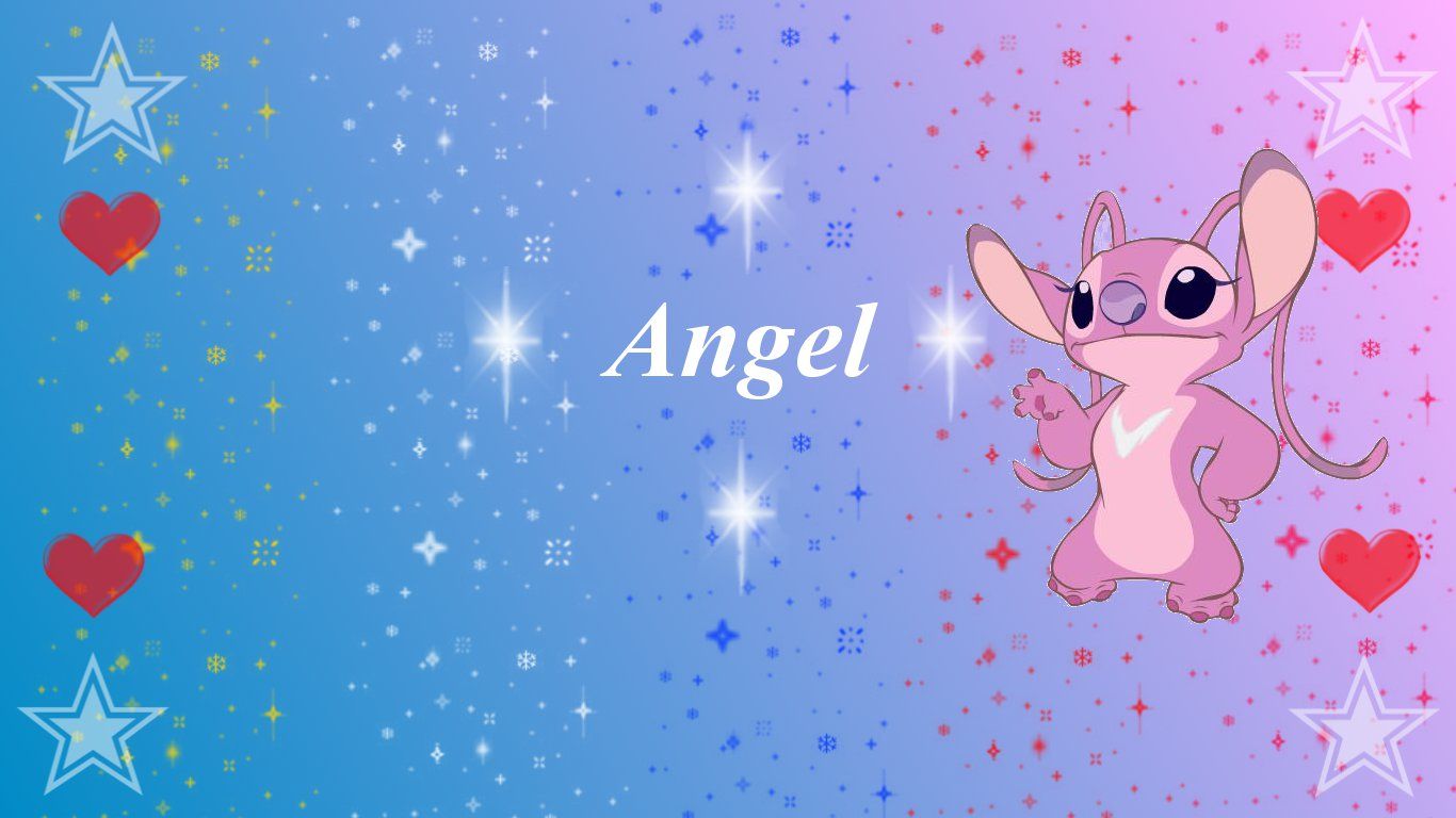 Stitch And Angel Couple Wallpapers