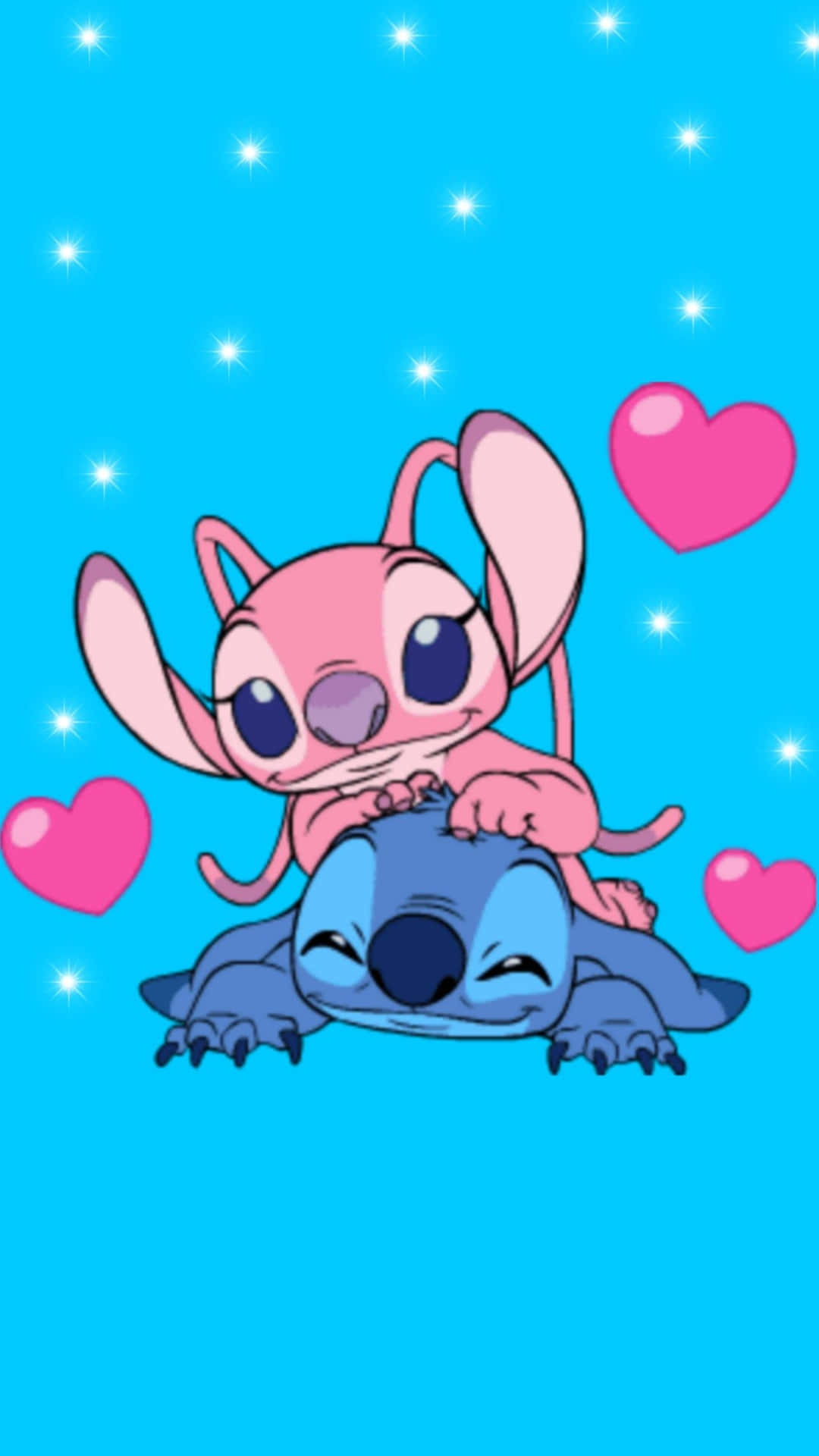 Stitch And Angel Wallpapers