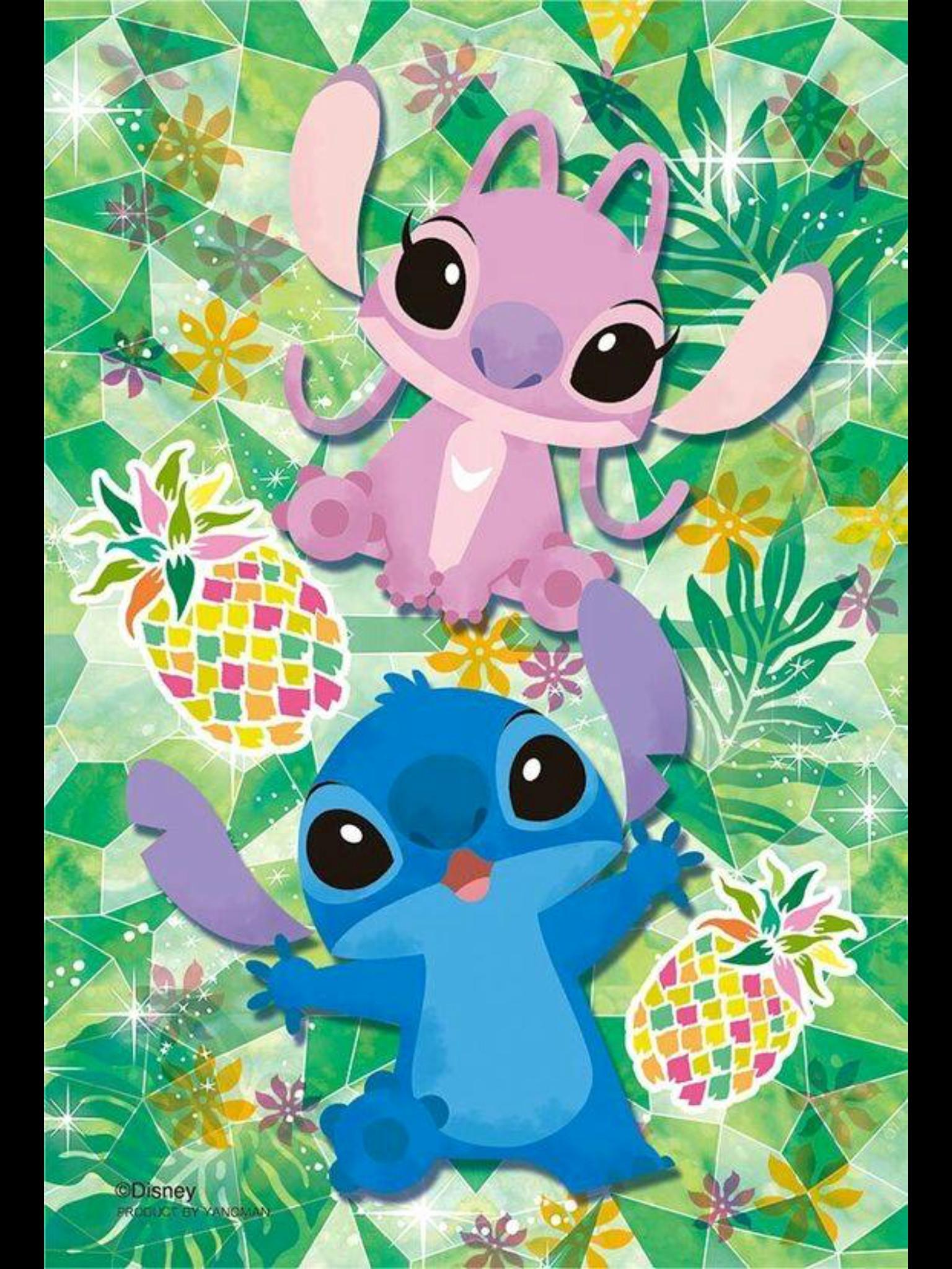 Stitch And Angel Wallpapers