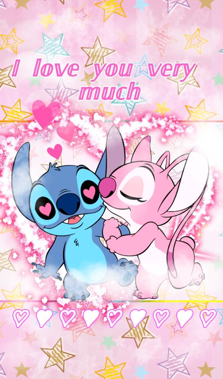 Stitch And Angel Wallpapers