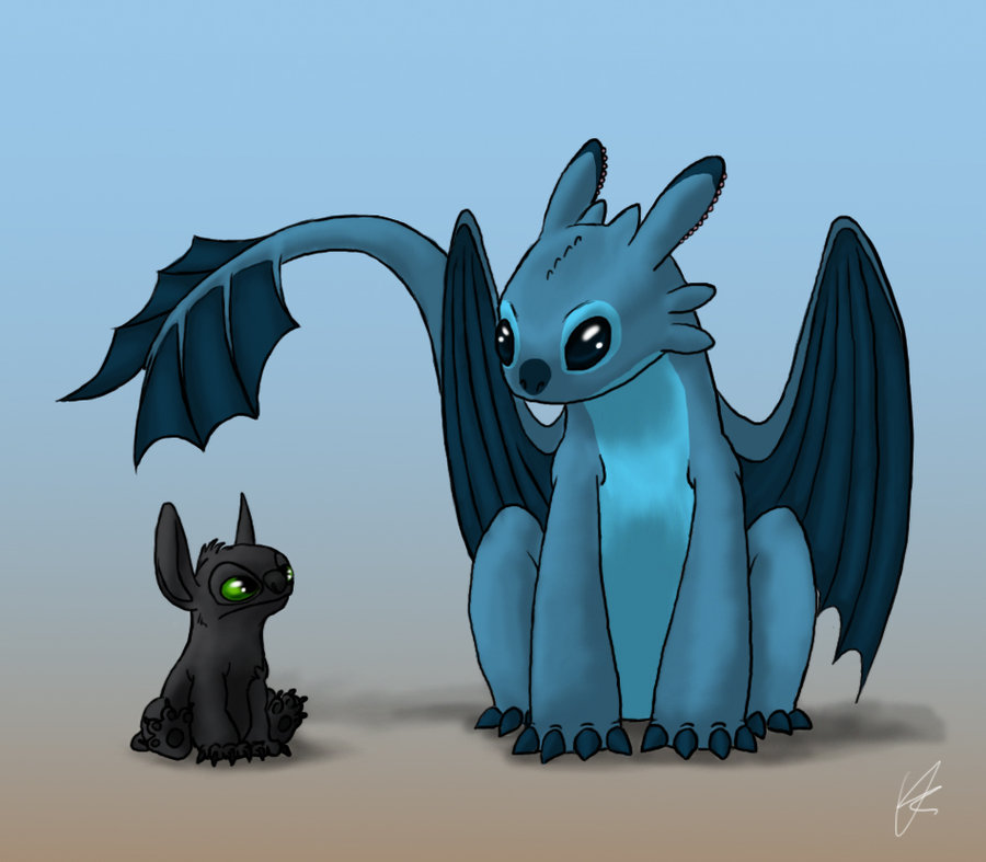 Stitch And Toothless Wallpapers