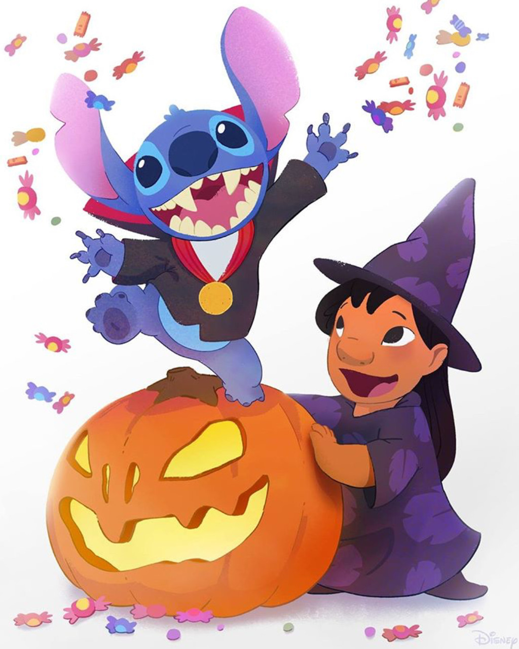 Stitch Halloween Wallpapers