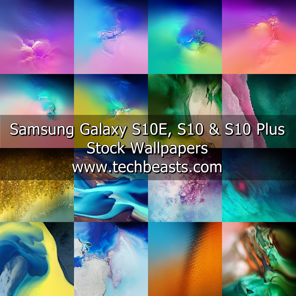 Stock Samsung Galaxy S10 Wallpapers