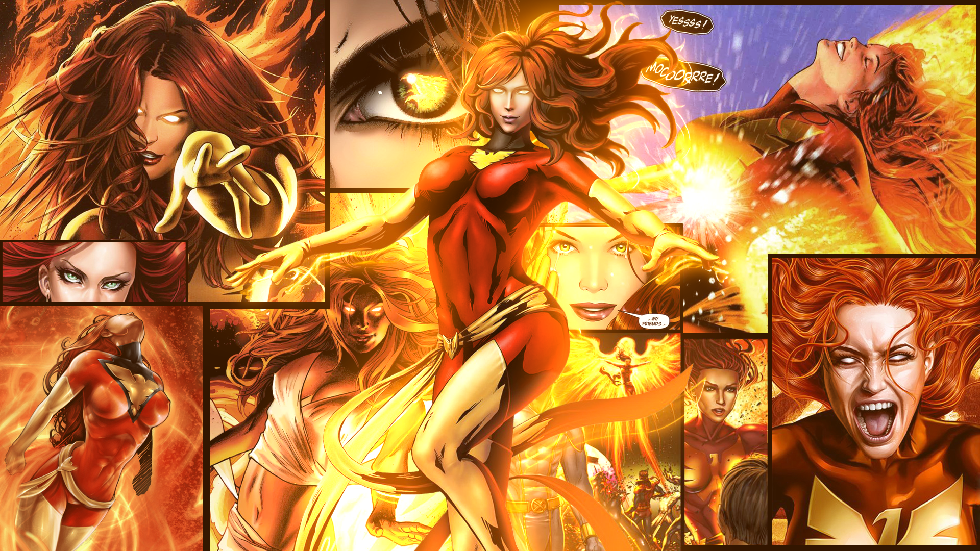 Storm And Jean Grey Dark Phoenix Wallpapers