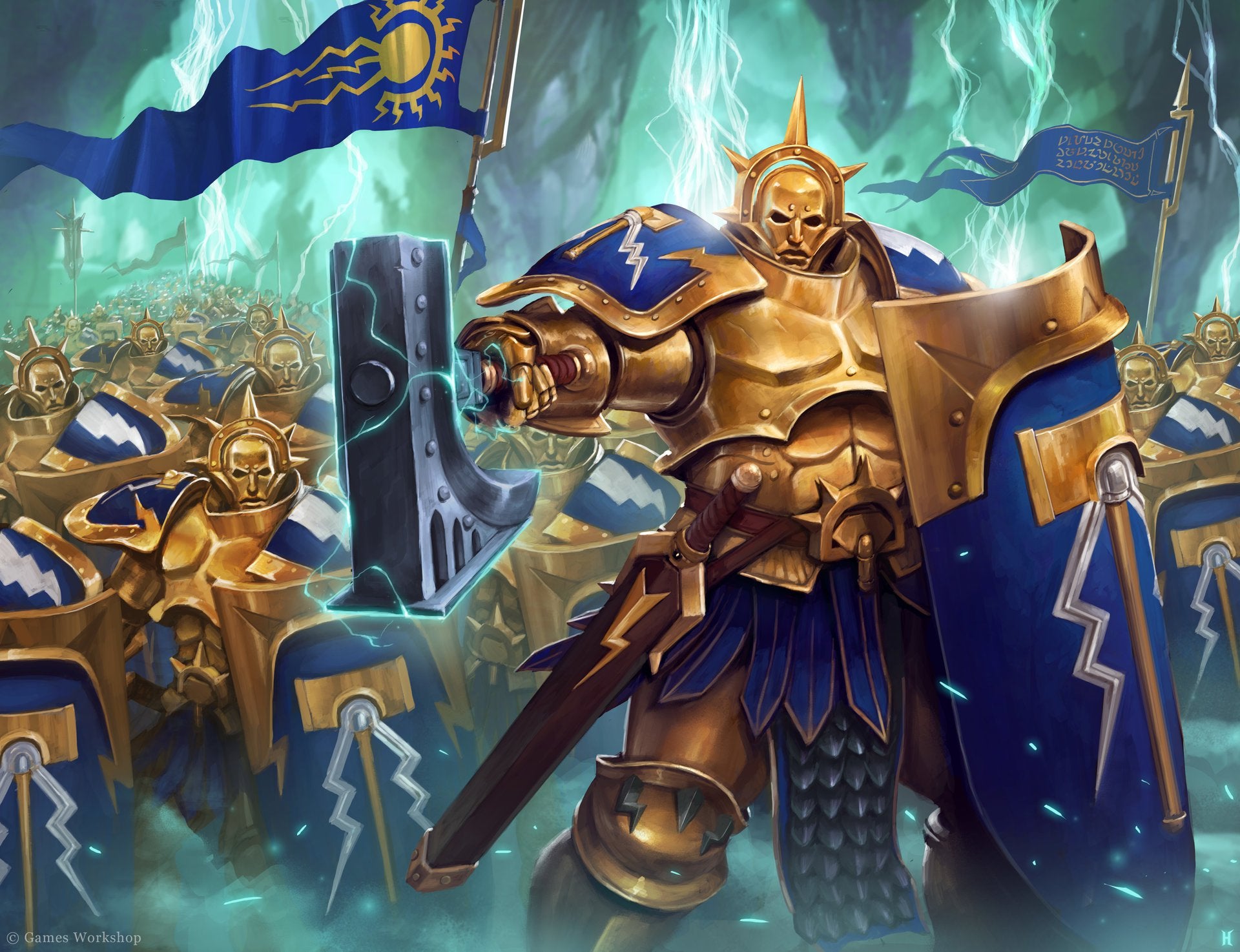 Stormcast Eternals Warhammer Warrior Wallpapers