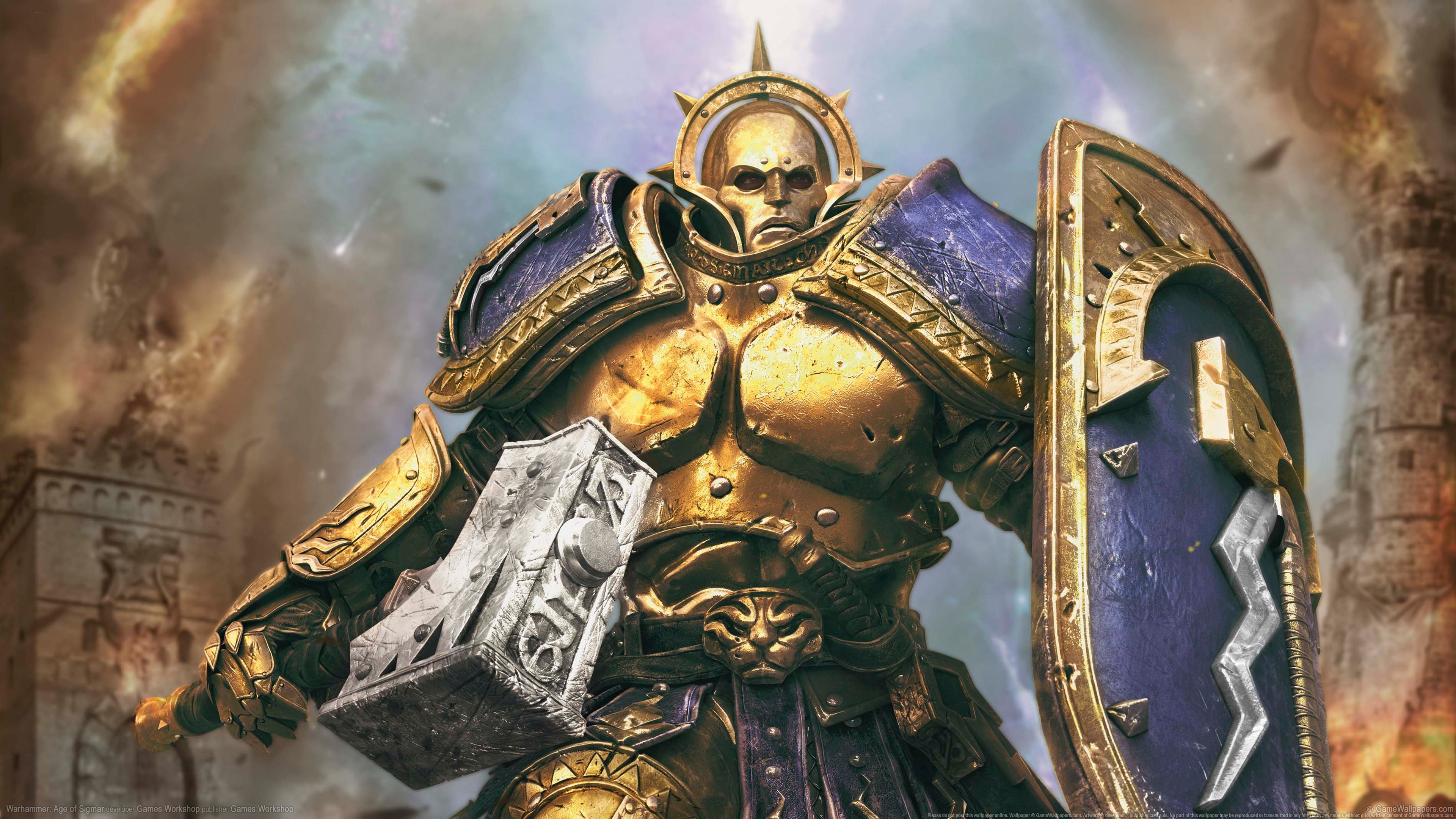 Stormcast Eternals Warhammer Warrior Wallpapers