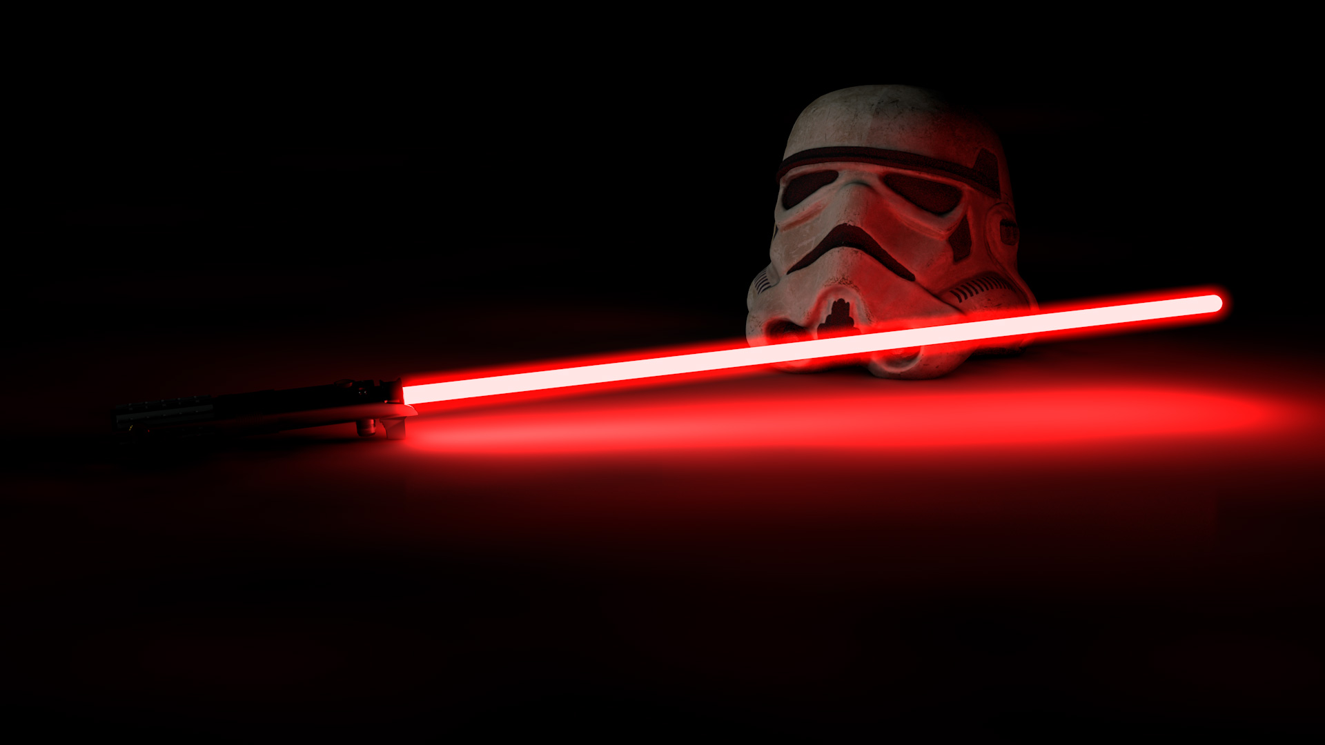 Stormtrooper With Lightsaber 8K Wallpapers