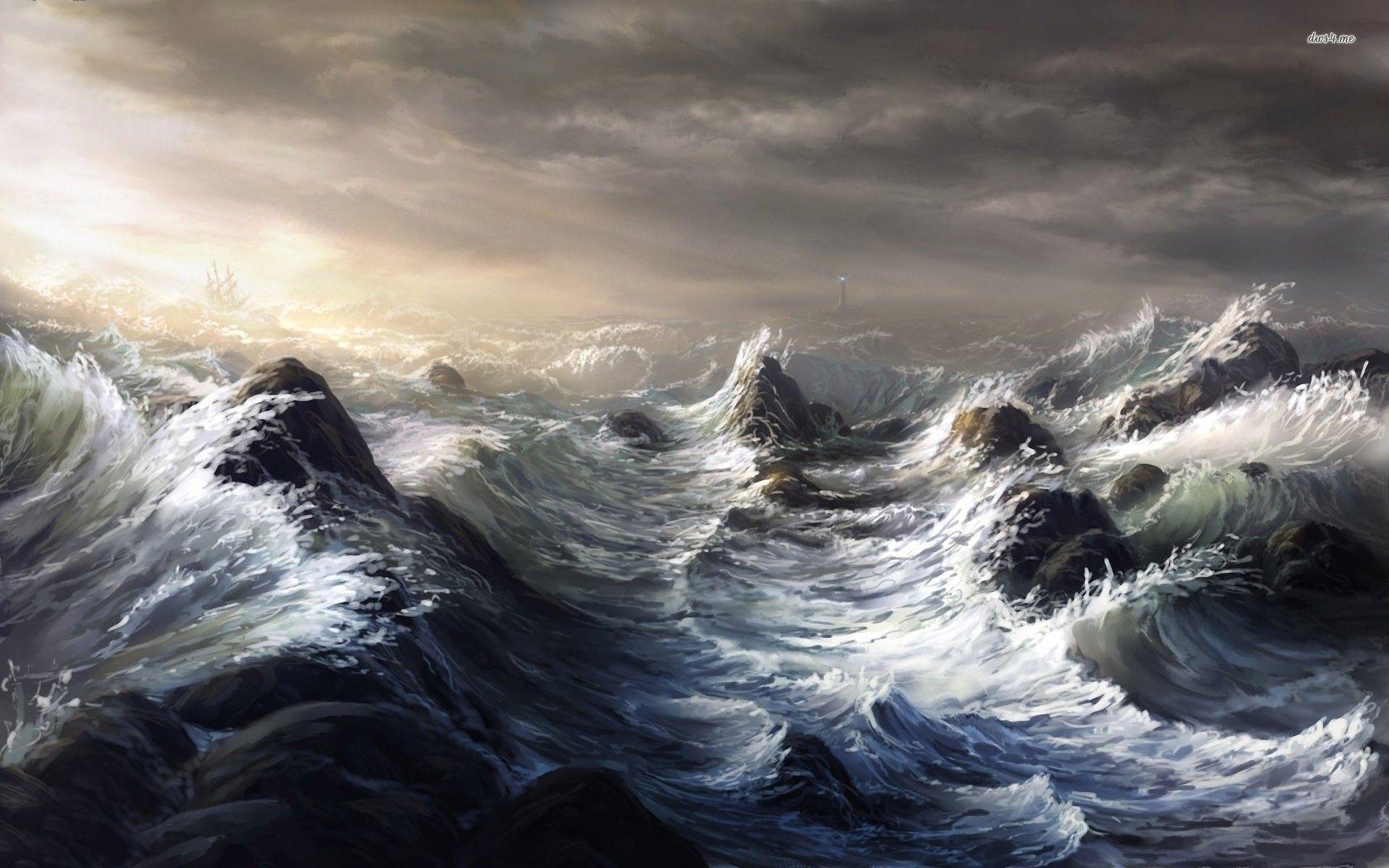 Stormy Seas Wallpapers