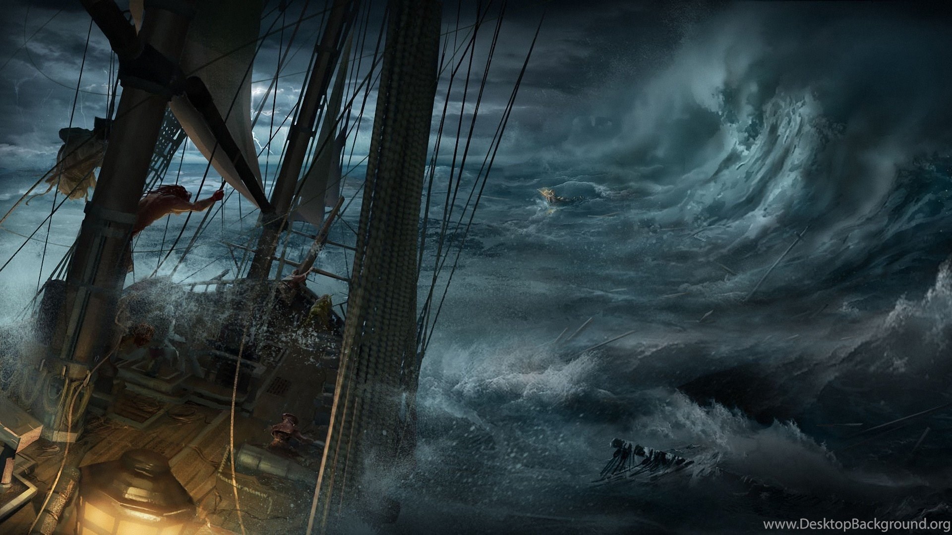 Stormy Seas Wallpapers