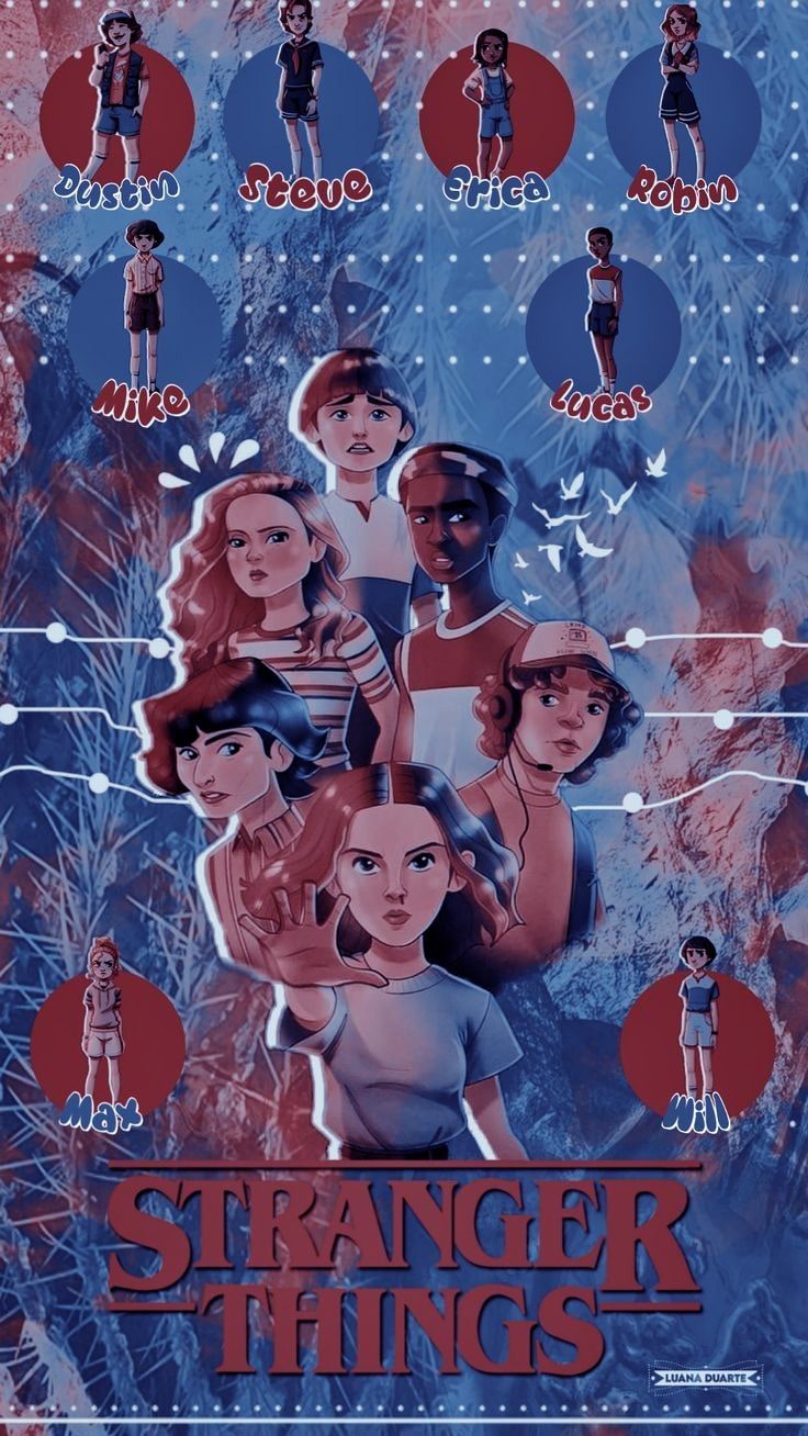 Stranger Things Art Wallpapers