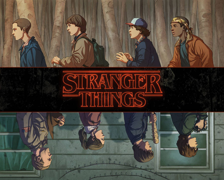 Stranger Things Art Wallpapers