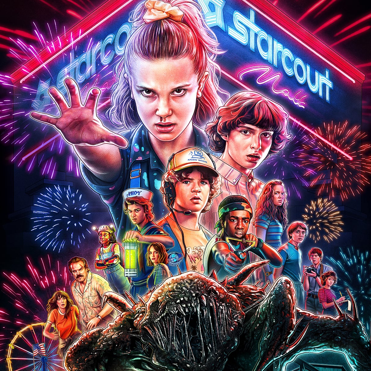 Stranger Things Art Wallpapers