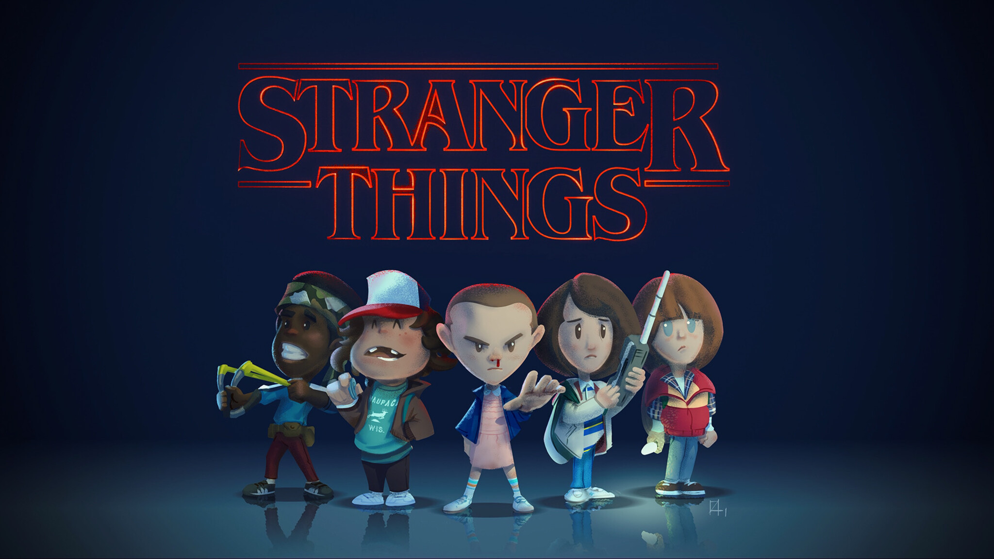 Stranger Things Banner Wallpapers