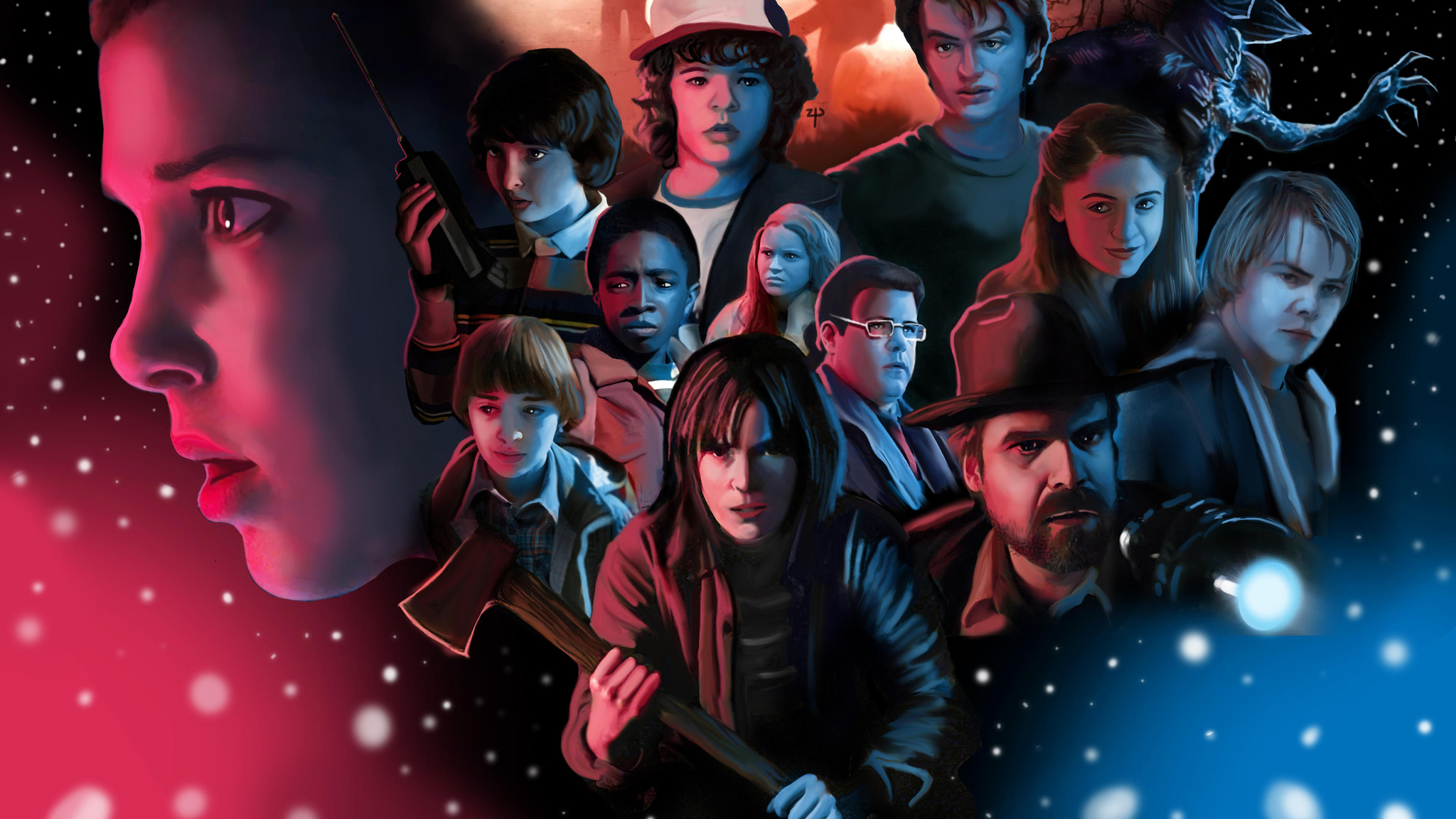 Stranger Things Banner Wallpapers