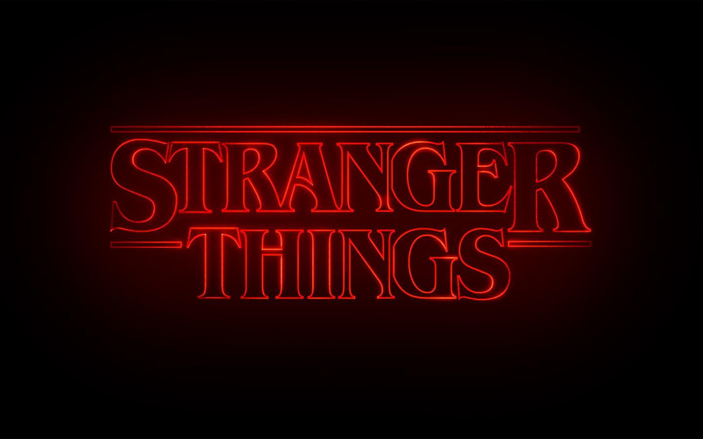 Stranger Things Dark Logo Wallpapers